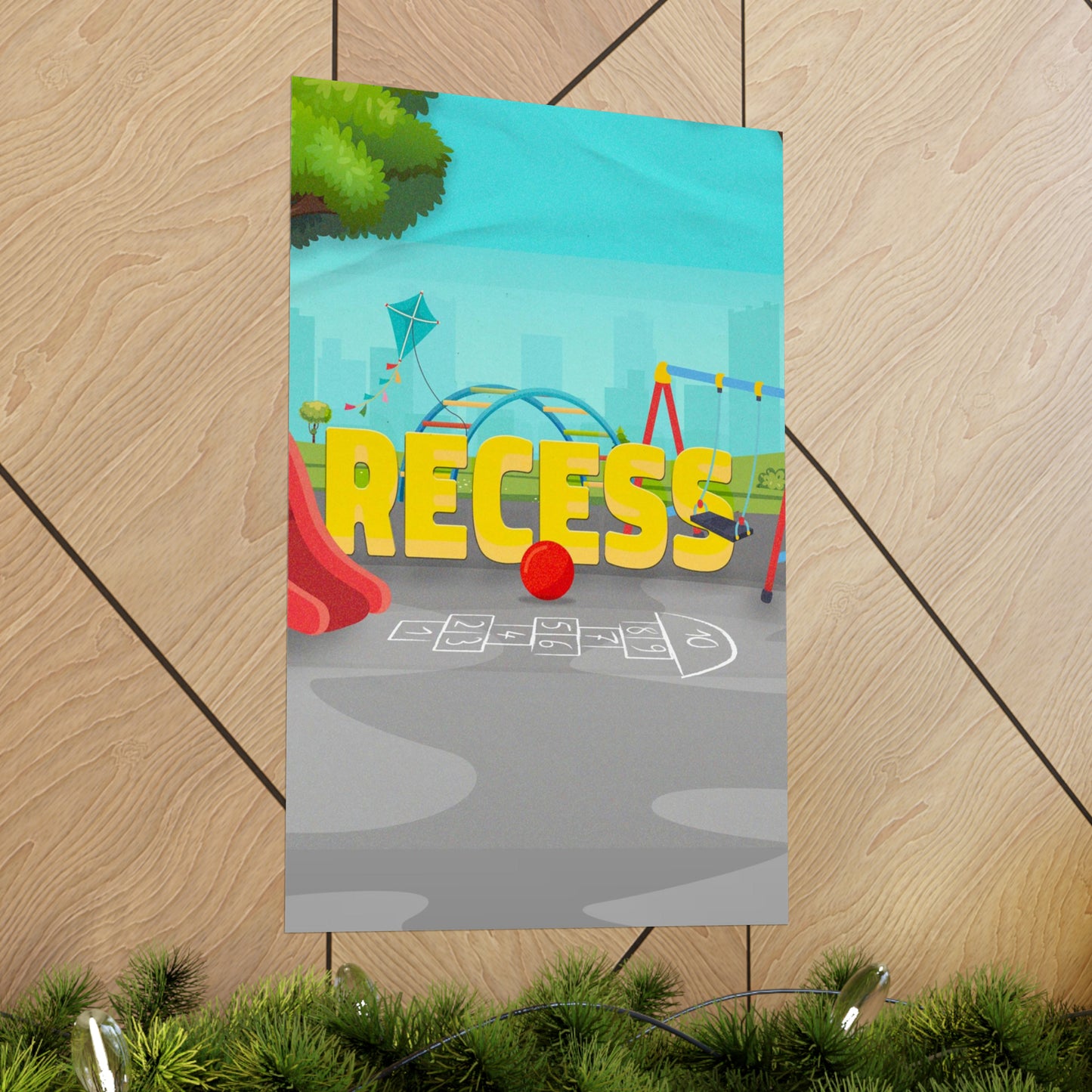 Poster | V7 | Recess Series Graphic | Vertical