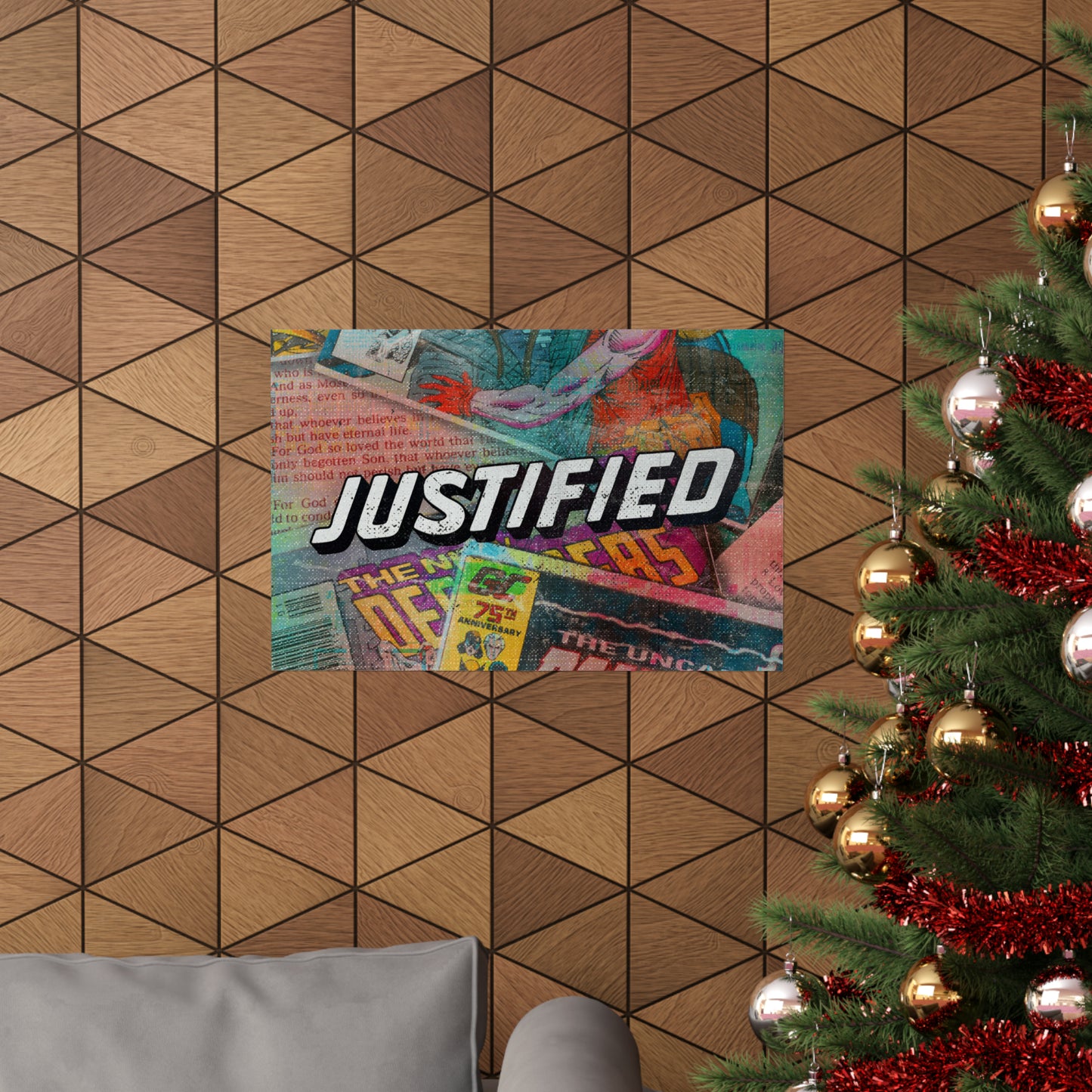 Poster | V7 | Justified Series Graphic | Horizontal