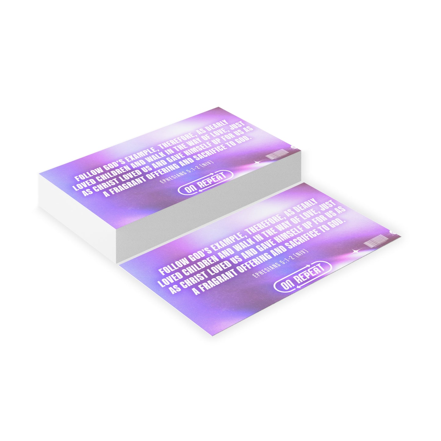 Memory Verse Cards | V8 | On Repeat