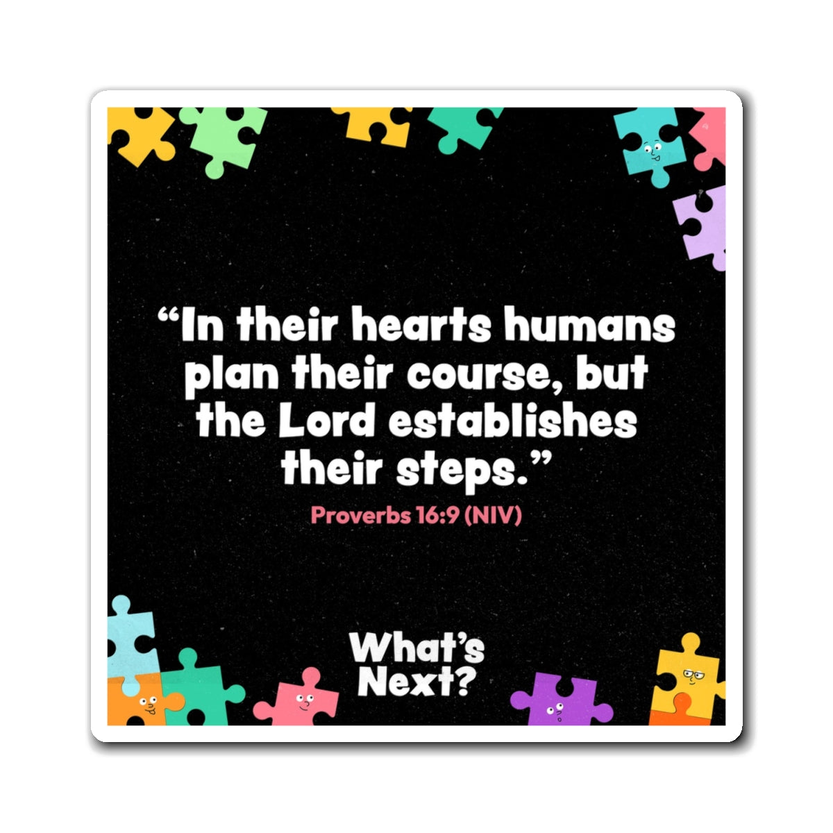 Memory Verse Magnet | V8 | What's Next Preschool