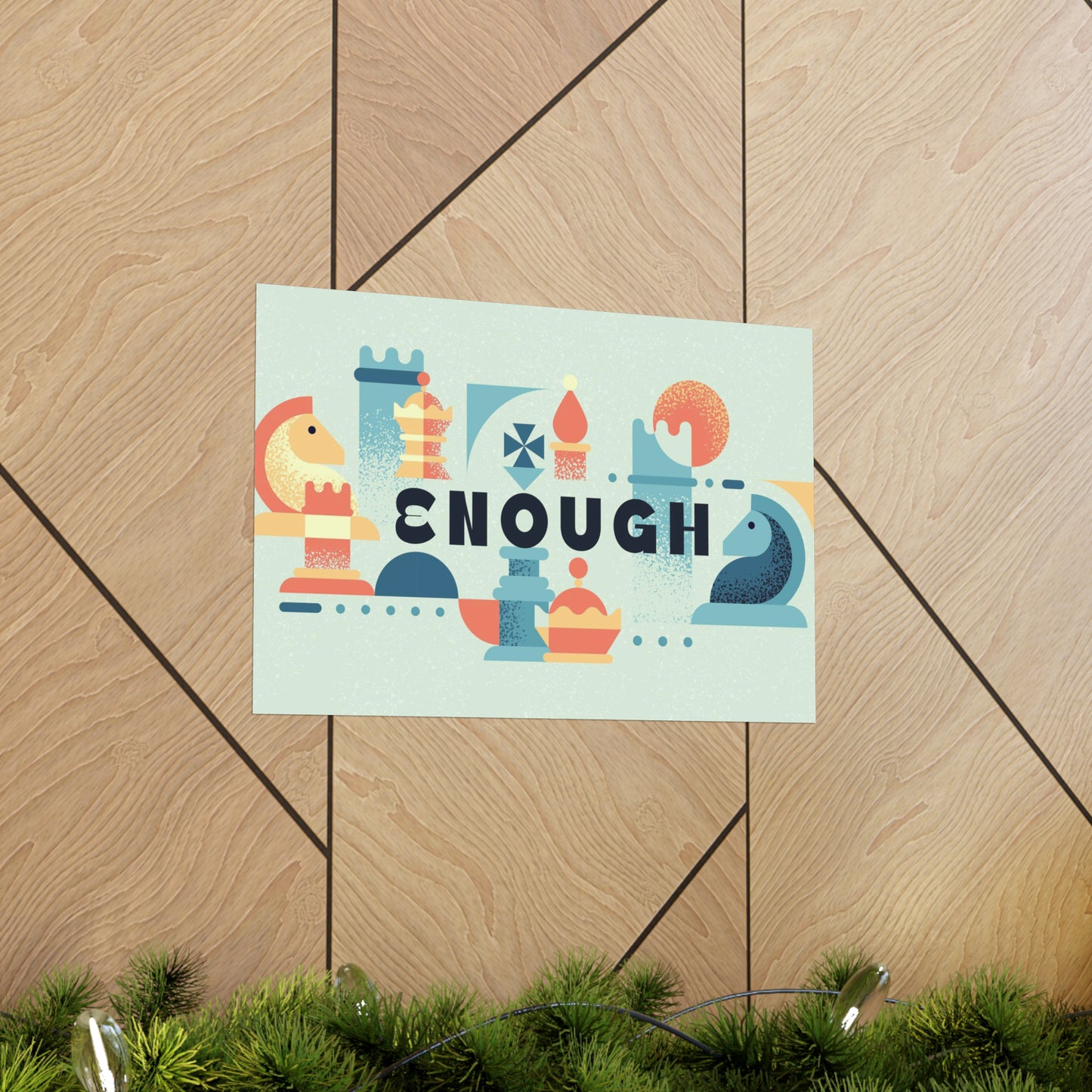 Poster | V7 | Enough Series Graphic | Horizontal