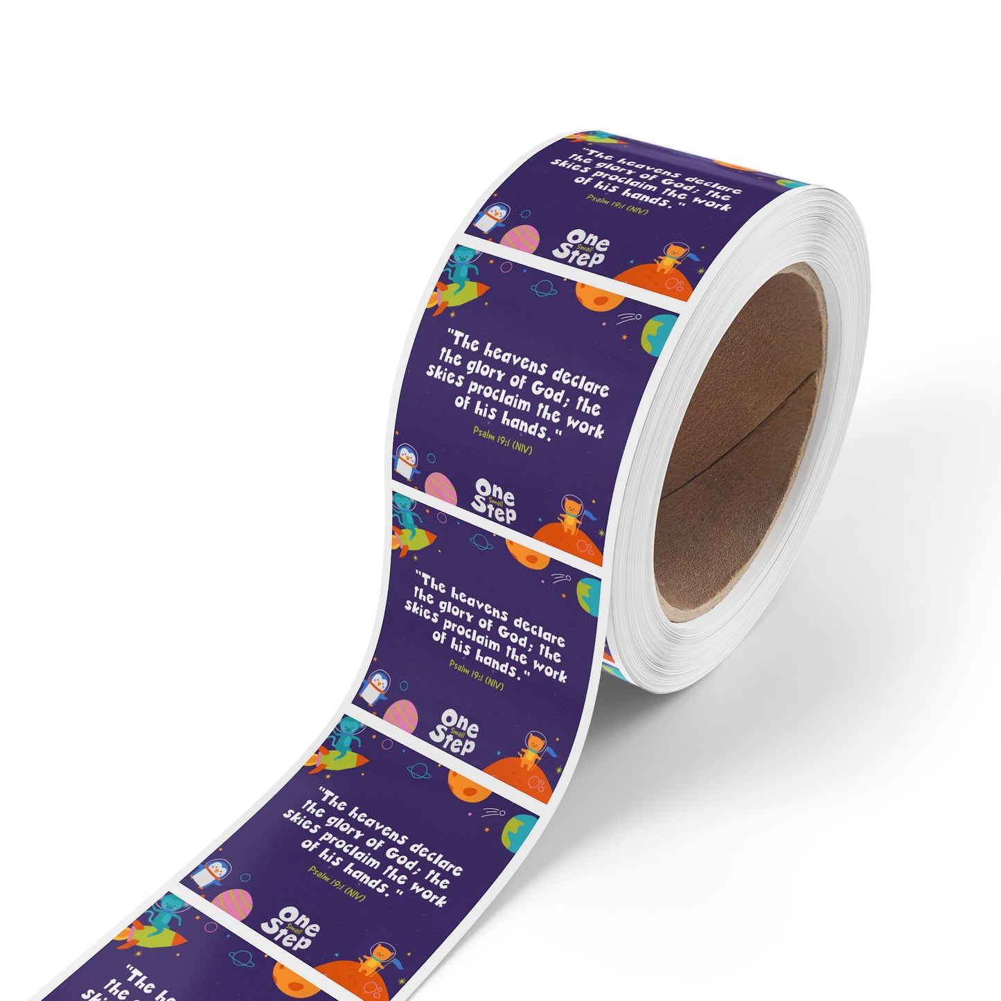 Memory Verse Sticker Roll | V7 | One Small Step Preschool