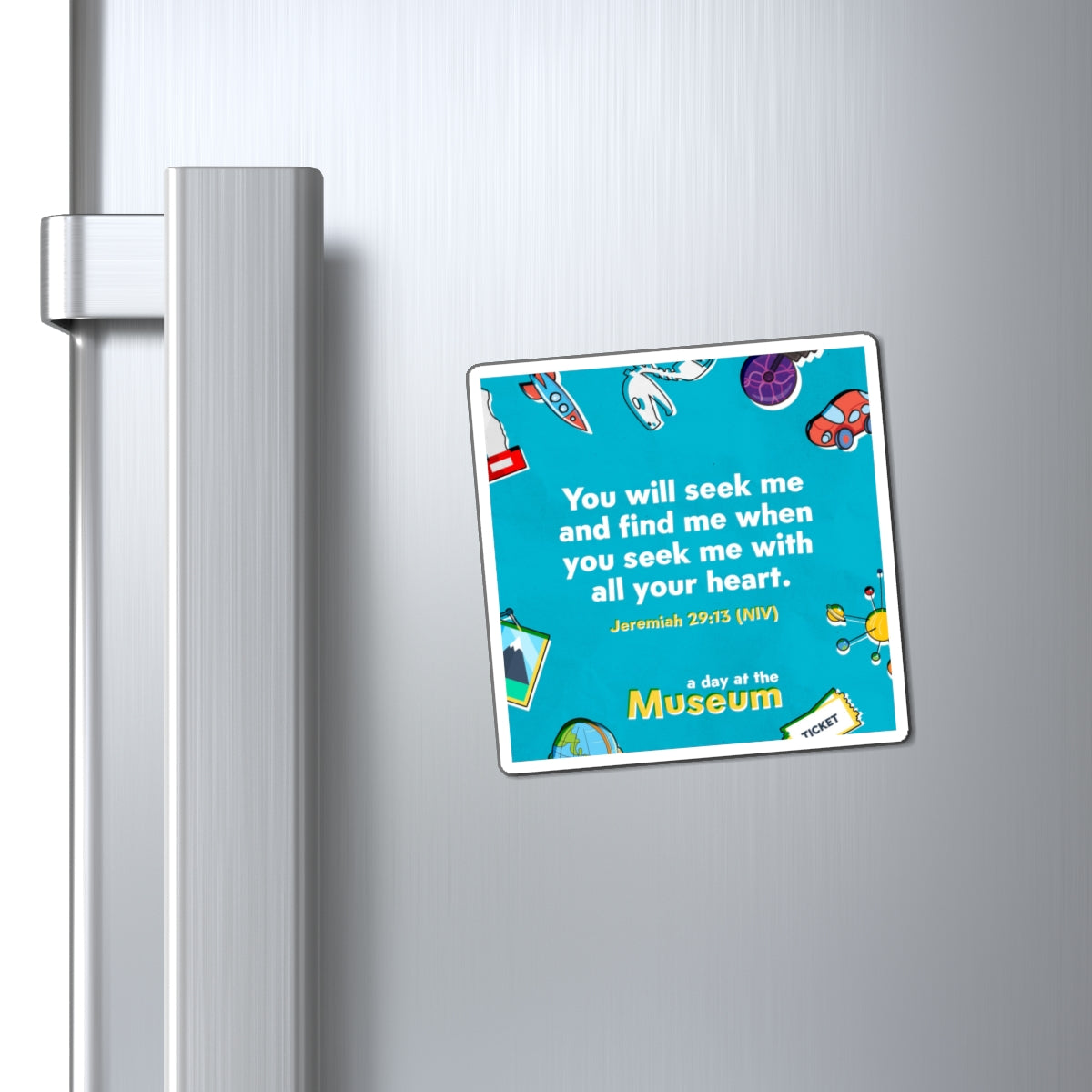 Memory Verse Magnet | V5 | A Day At The Museum Preschool