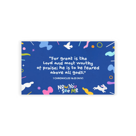 Memory Verse Cards | V9 | Now You See Me Preschool