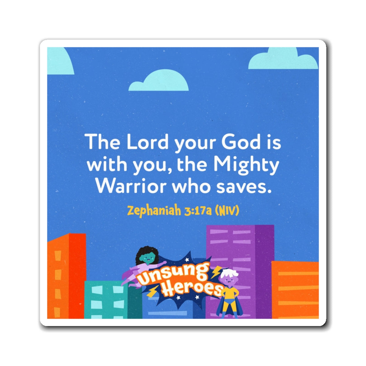 Memory Verse Magnet | V8 | Unsung Heroes Preschool