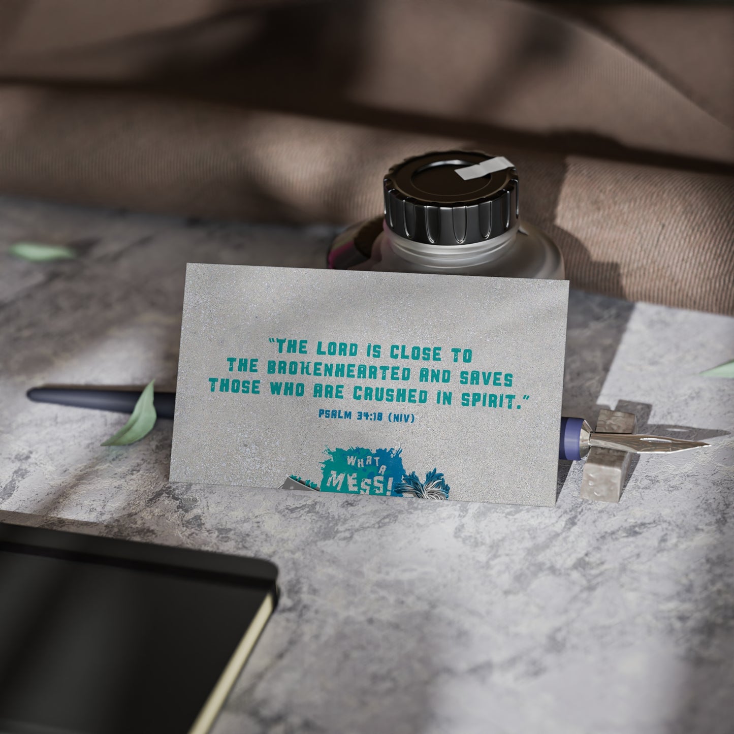Memory Verse Cards | What A Mess Elementary