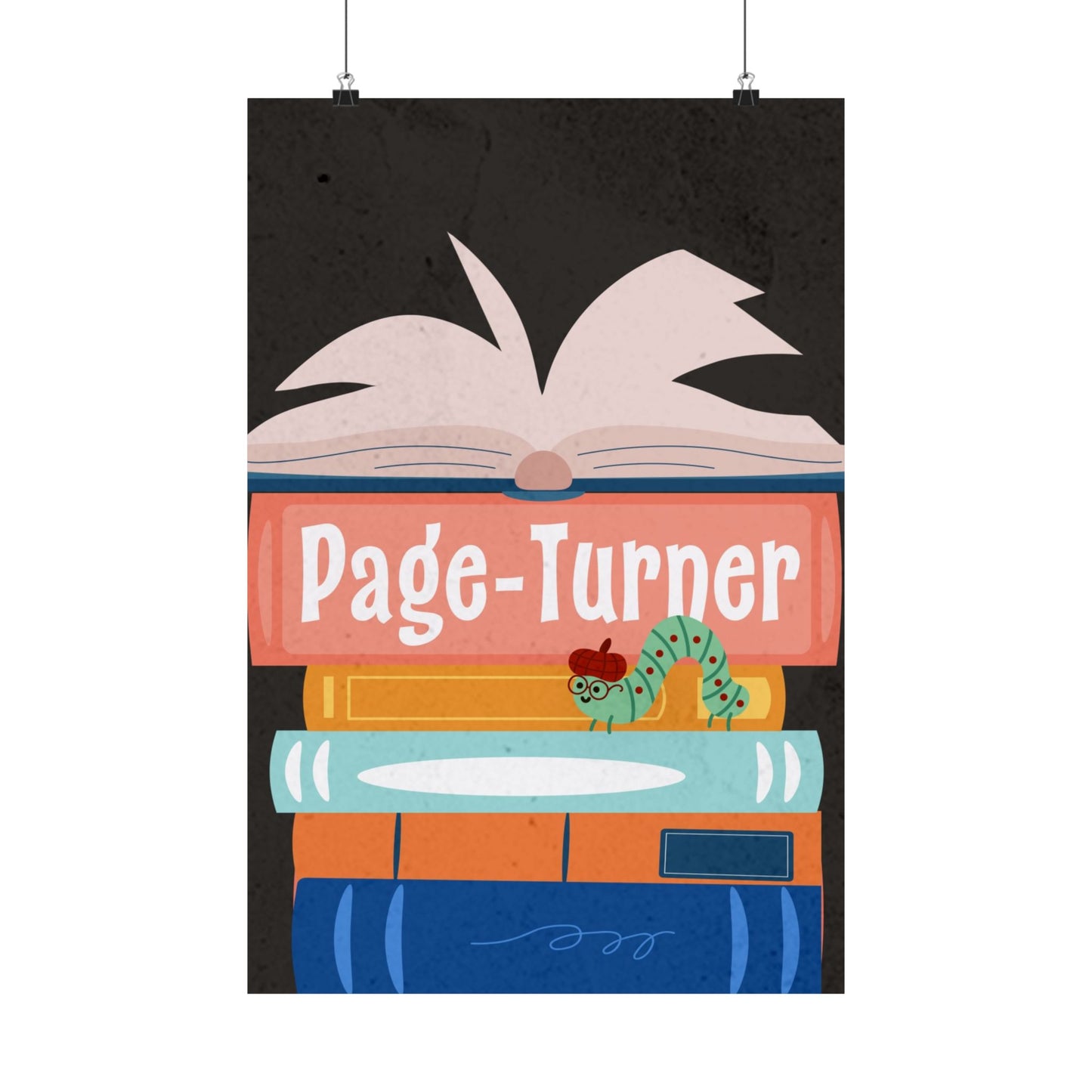 Poster I V5 I Page-Turner Preschool Series Graphic I Vertical