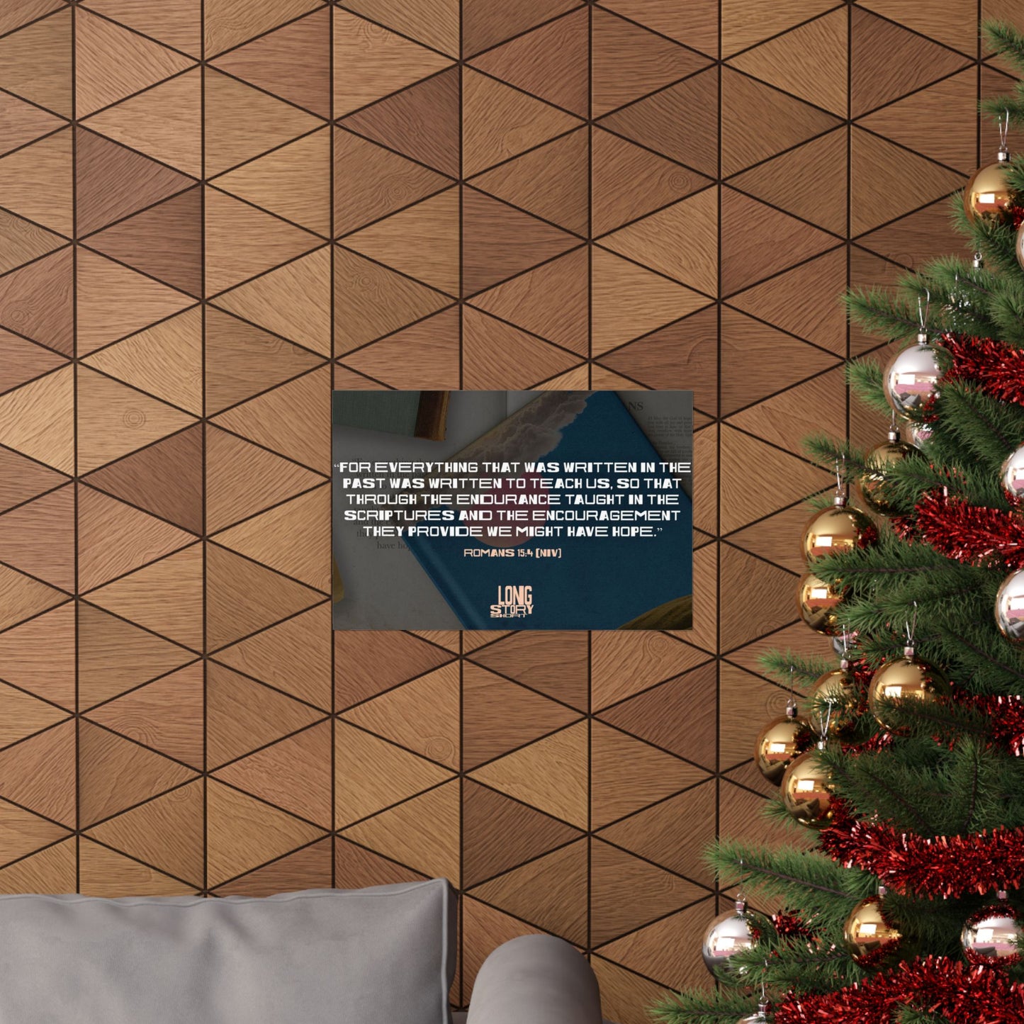 Poster I Long Story Short Memory Verse Graphic I Horizontal