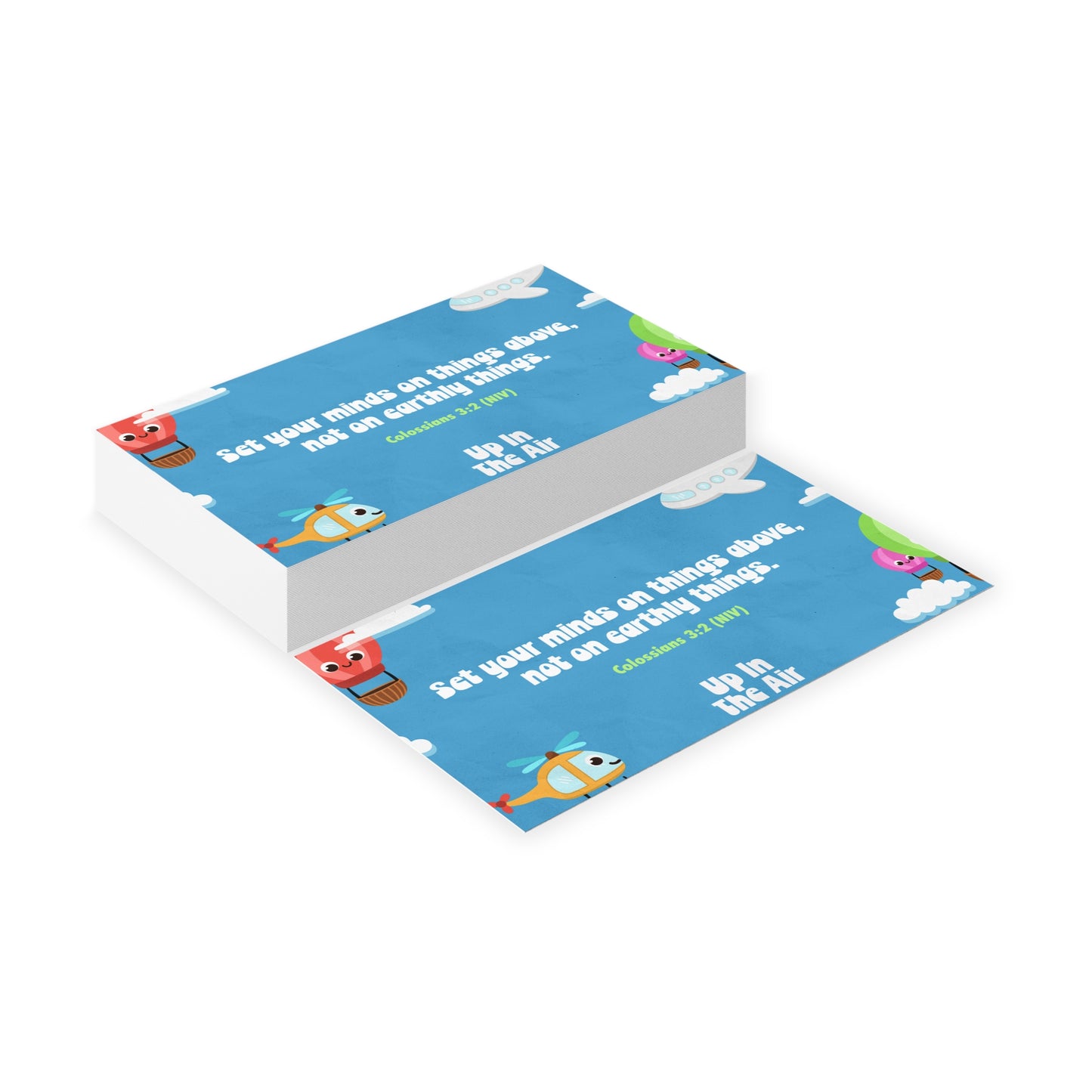 Memory Verse Cards | V5 | Up in The Air Preschool