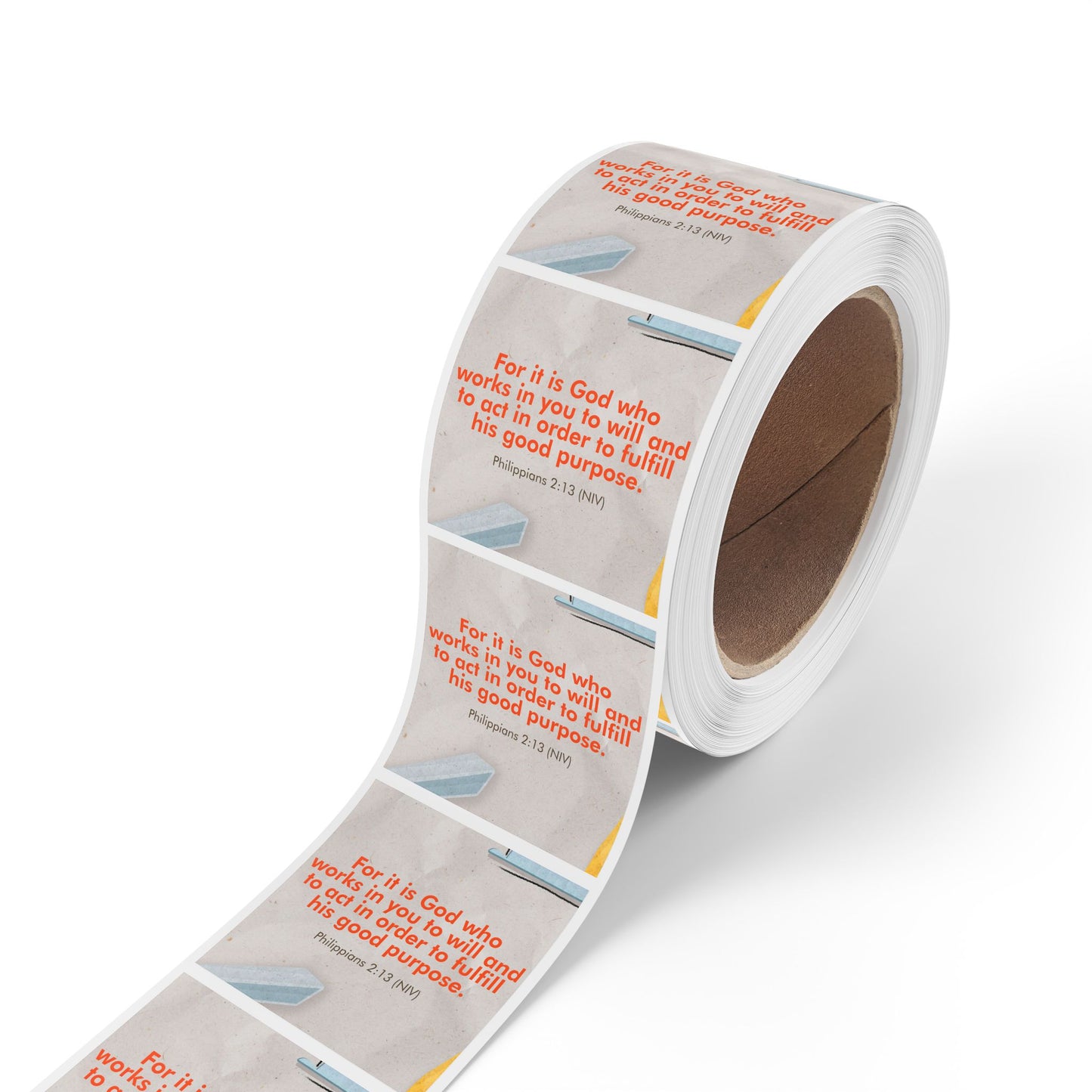 Memory Verse Sticker Roll | V6 | Behind The Scenes Preschool