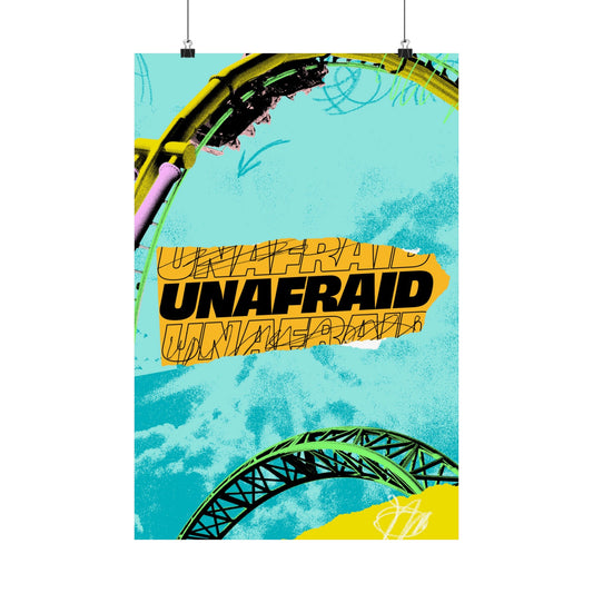 Poster | V8 | Unafraid Series Graphic | Vertical