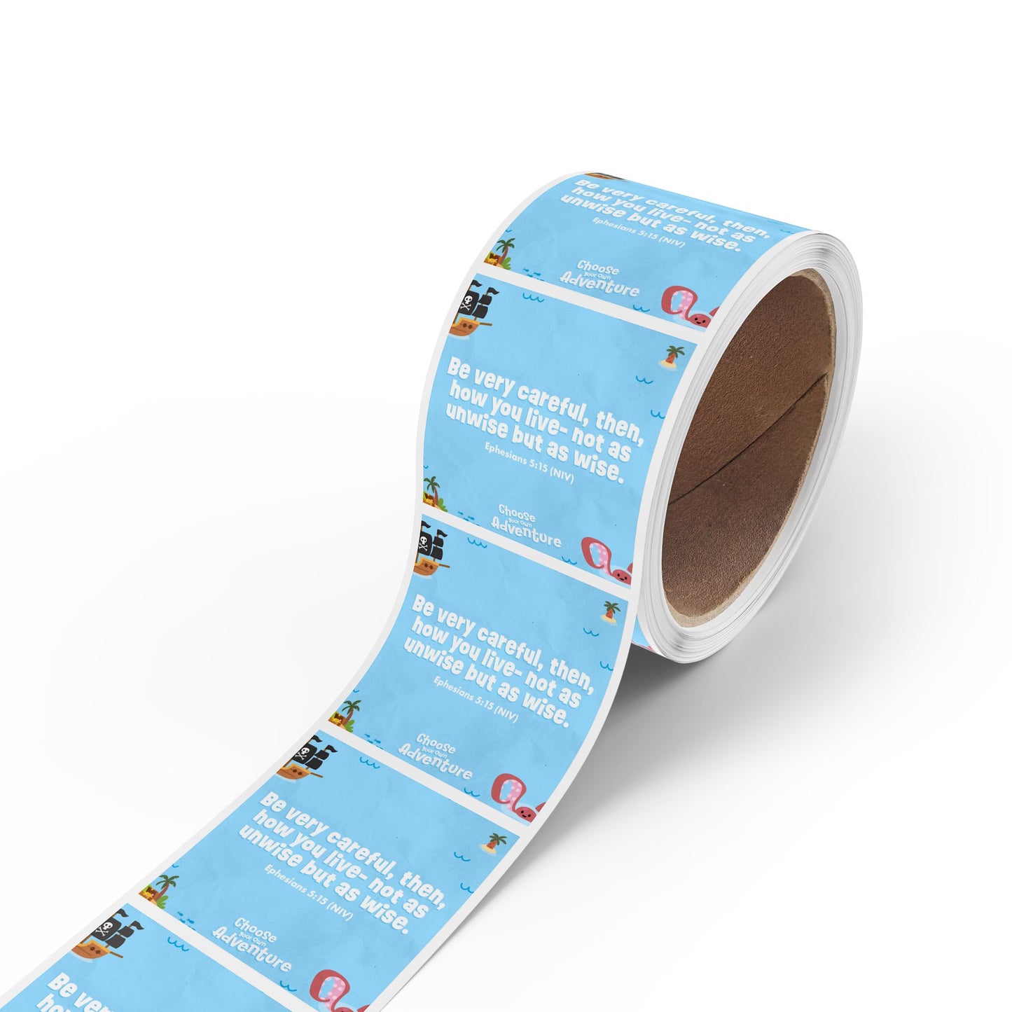 Memory Verse Sticker Roll | V5 | Choose Your Own Adventure Preschool