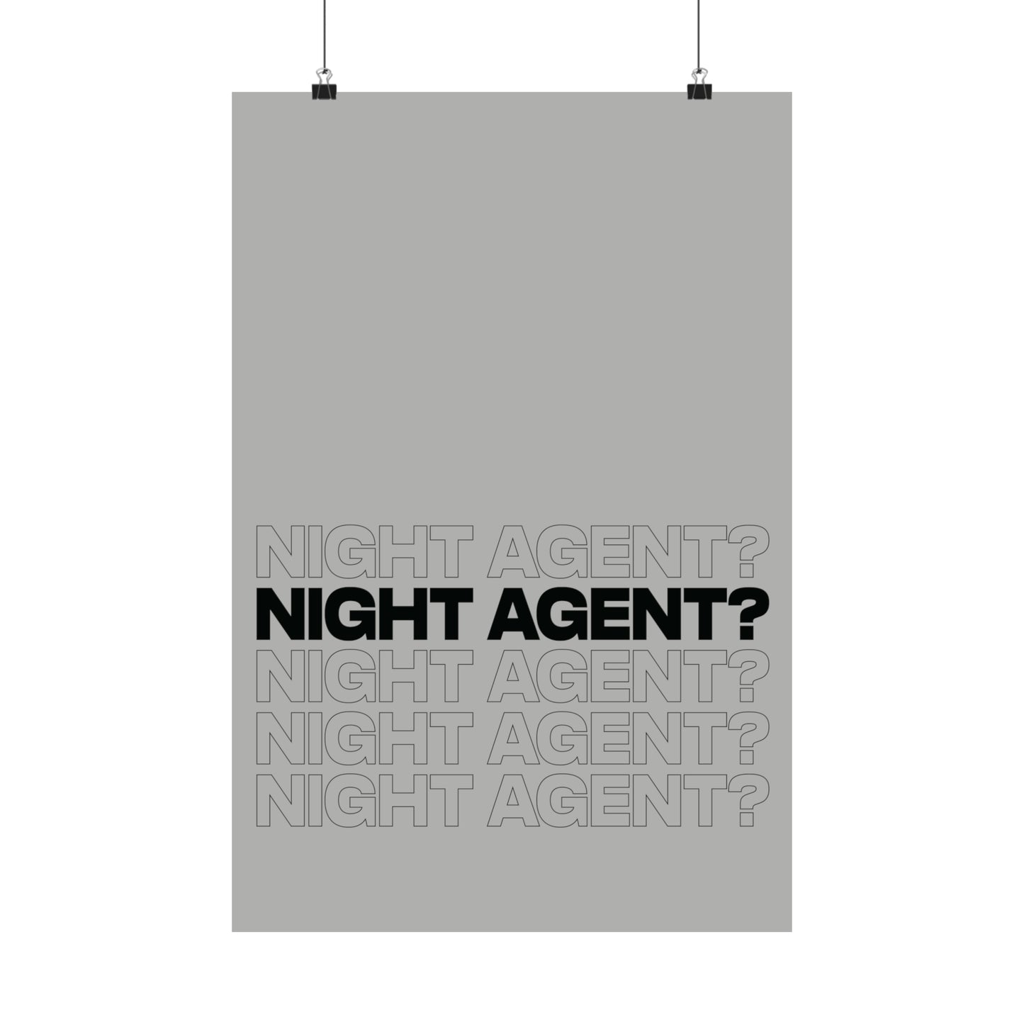 Night Agent | Poster | SYCU