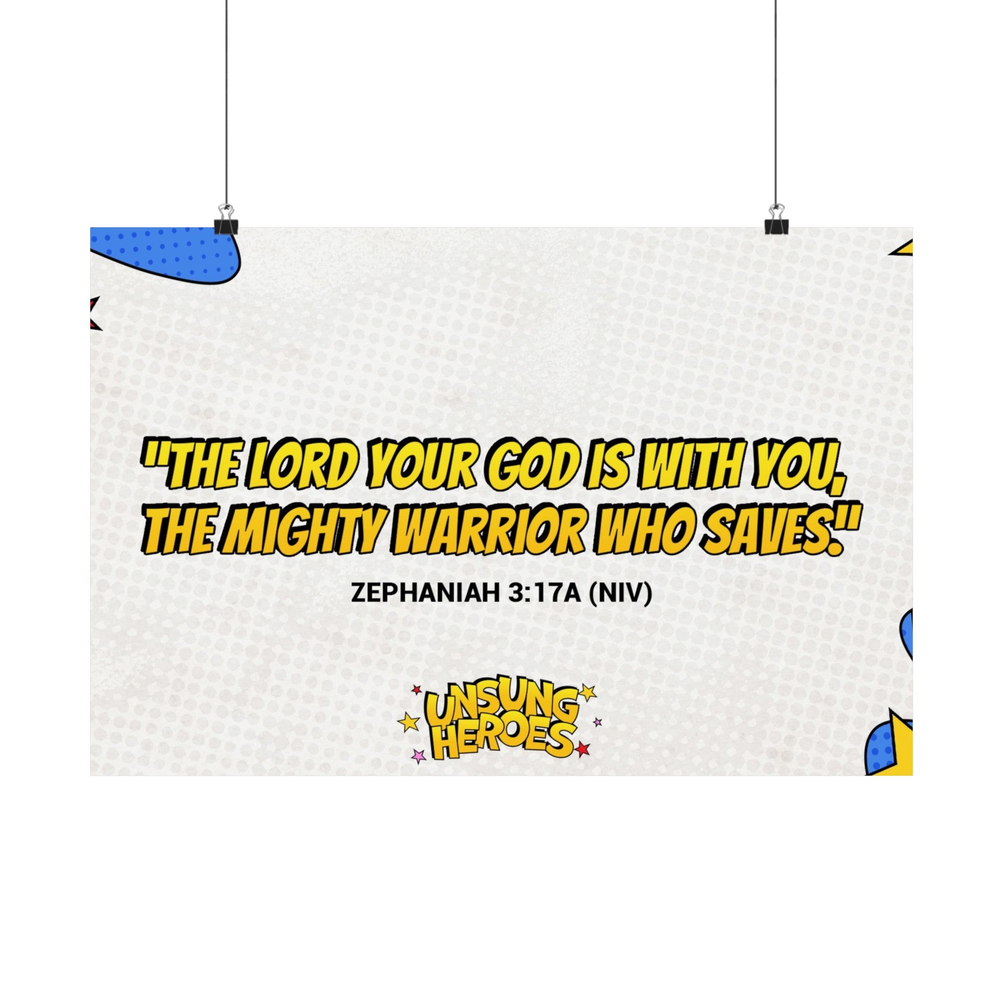 Poster | V8 | Unsung Heroes Memory Verse Graphic | Horizontal – Grow ...