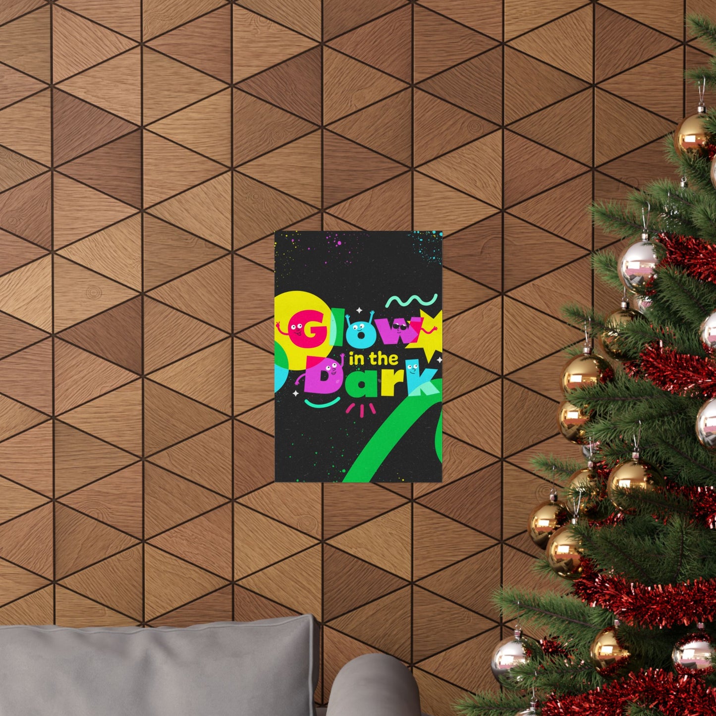 Poster | V7 | Glow in the Dark Preschool Series Graphic | Vertical