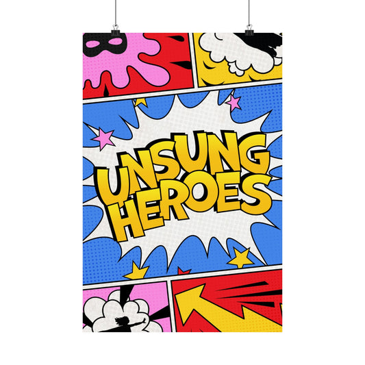 Poster | V8 | Unsung Heroes Series Graphic | Vertical