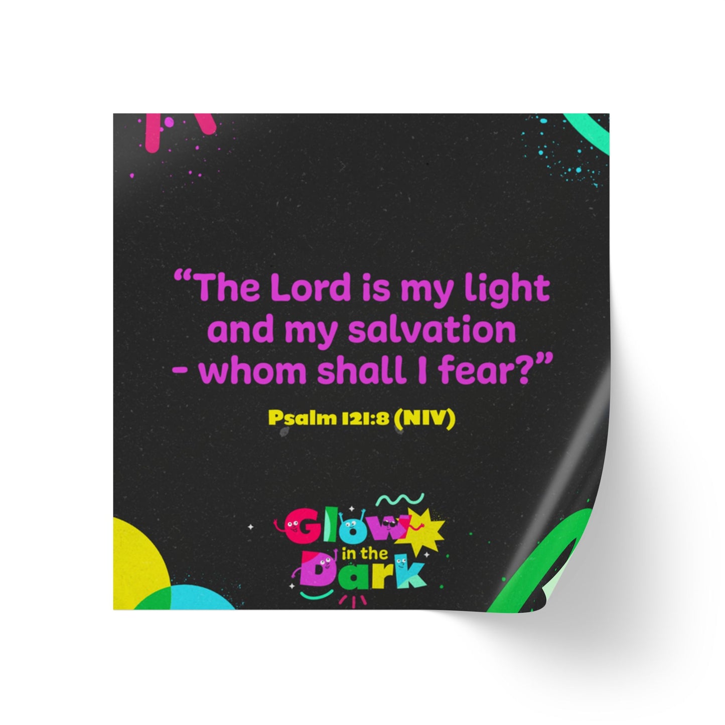 Memory Verse Sticker Roll | V7 | Glow in the Dark Preschool