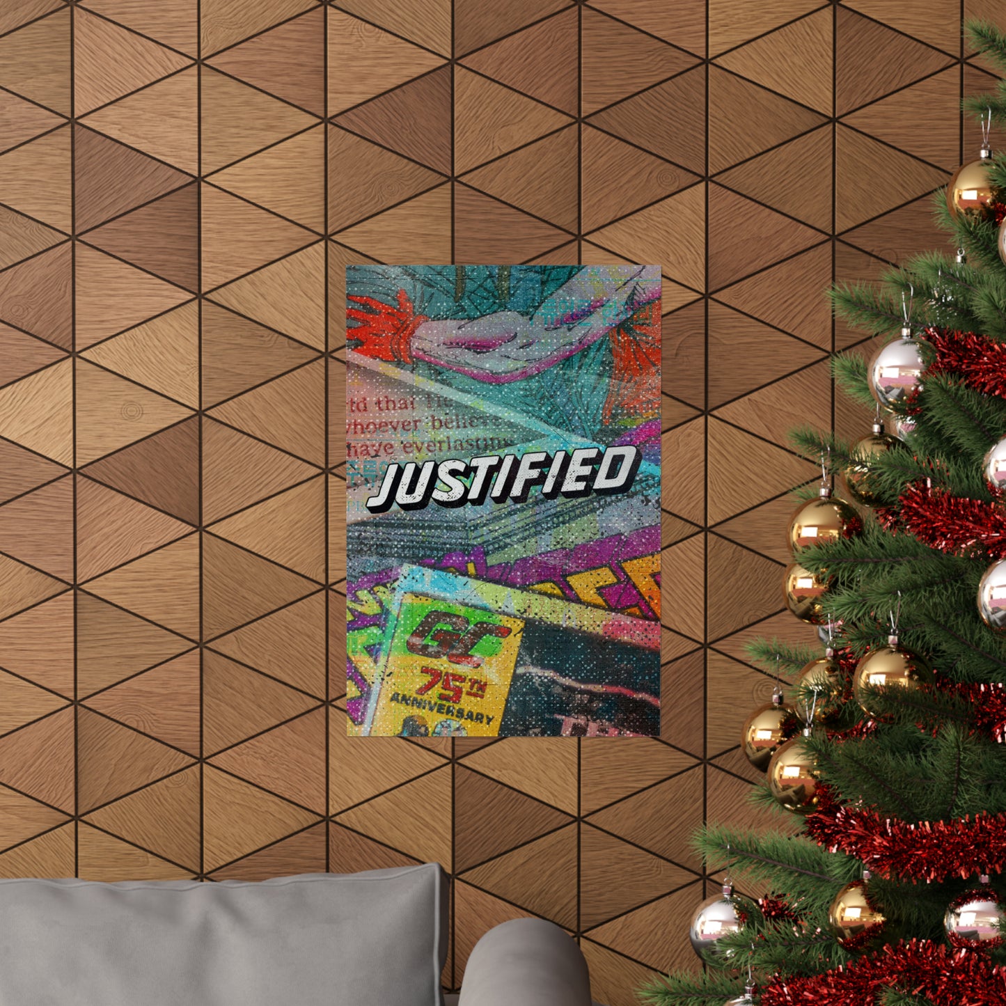 Poster | V7 | Justified Series Graphic | Vertical