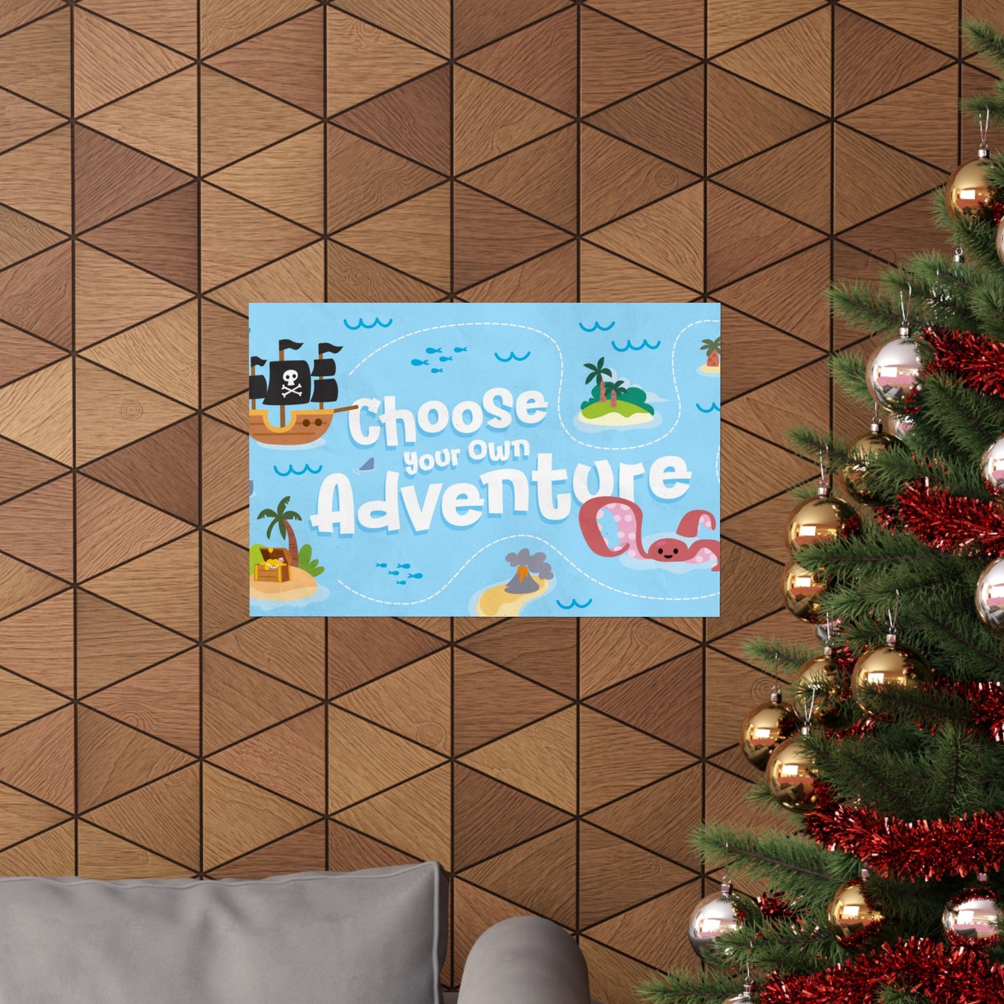 Poster I V5 I Choose Your Own Adventure Preschool Series Graphic I Horizontal
