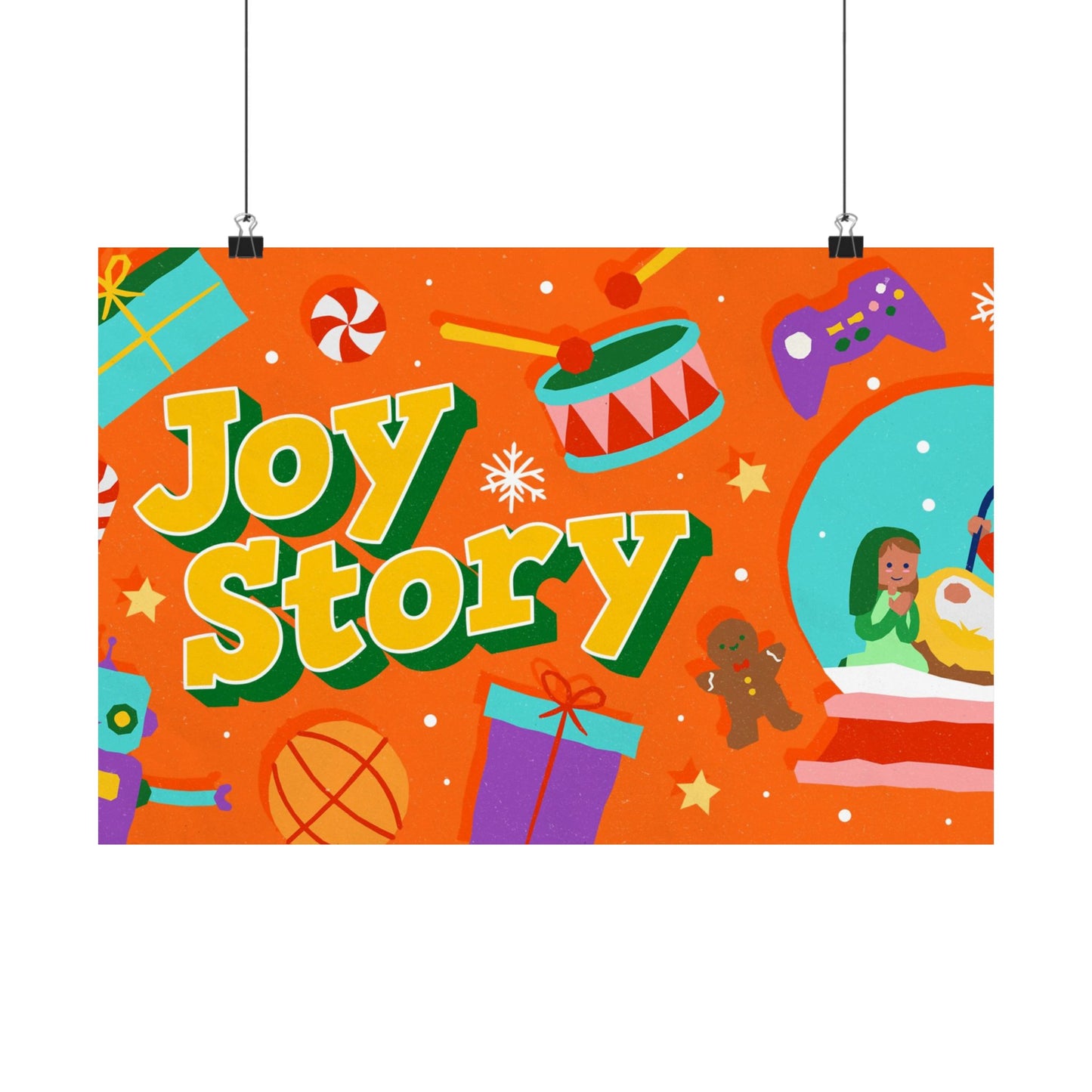 Poster | V8 | Joy Story Preschool Series Graphic | Horizontal