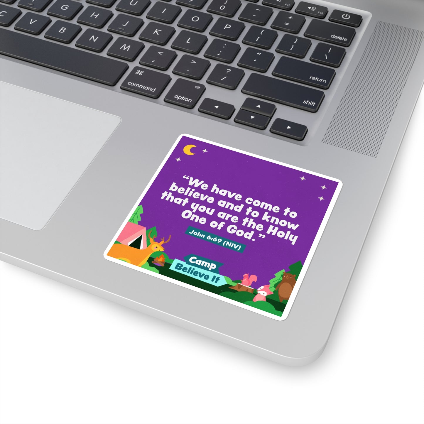 Memory Verse Sticker | V8 | Camp Believe It Preschool