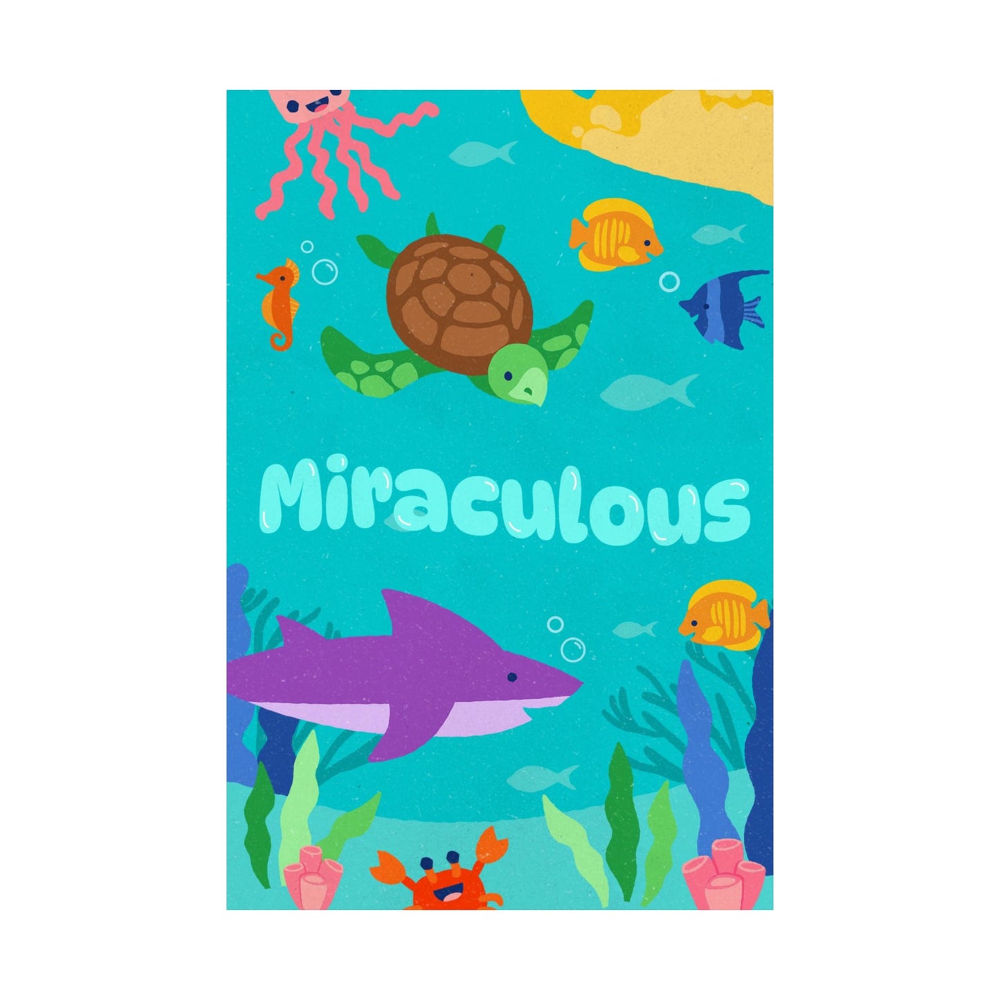 Poster | V8 | Miraculous Preschool Series Graphic | Vertical