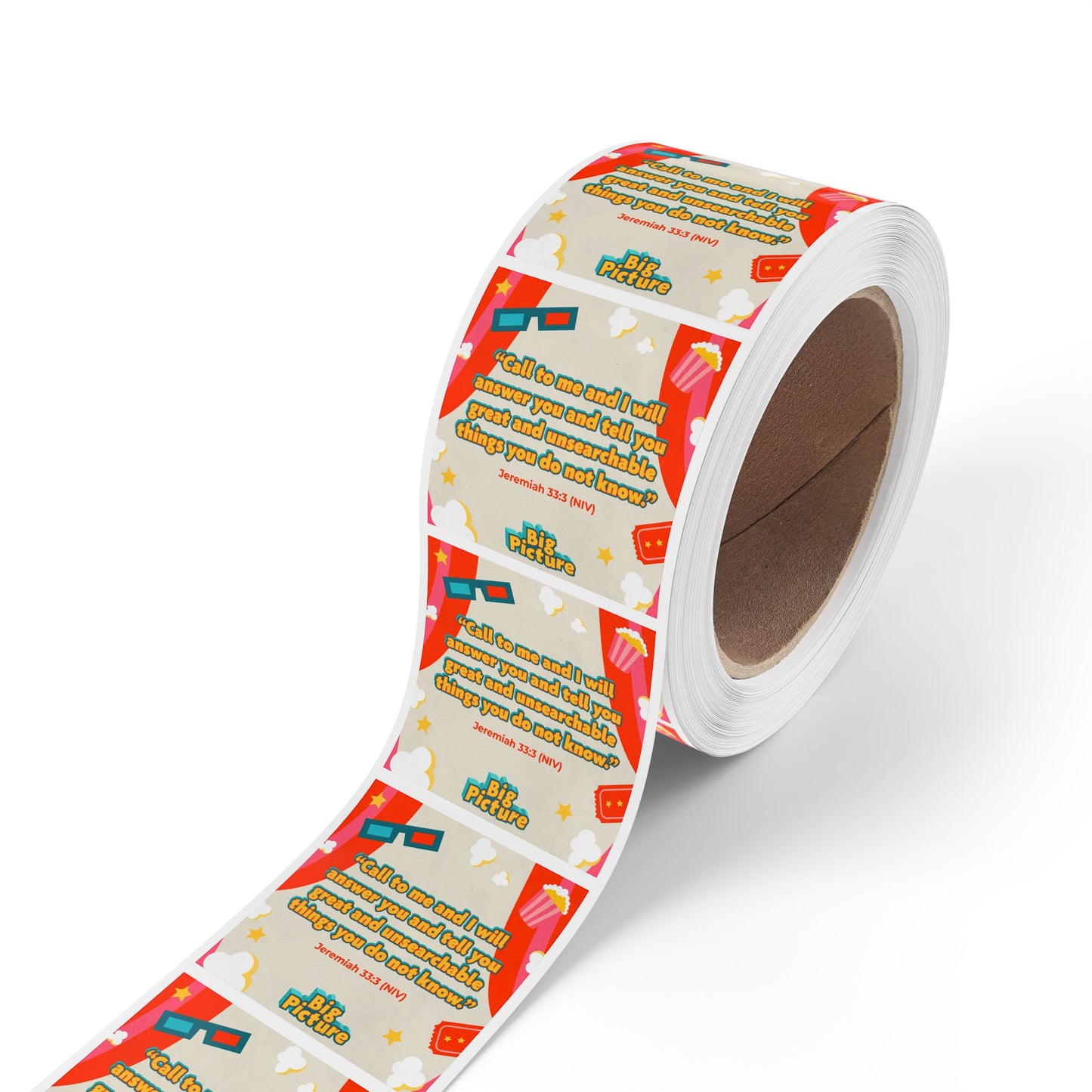 Memory Verse Sticker Roll | V8 | Big Picture Preschool