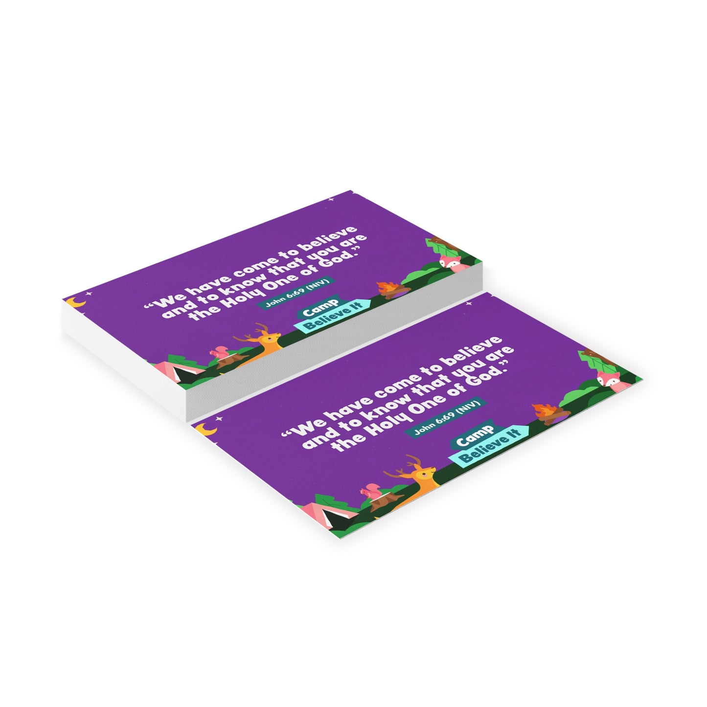 Memory Verse Cards | V8 | Camp Believe It Preschool