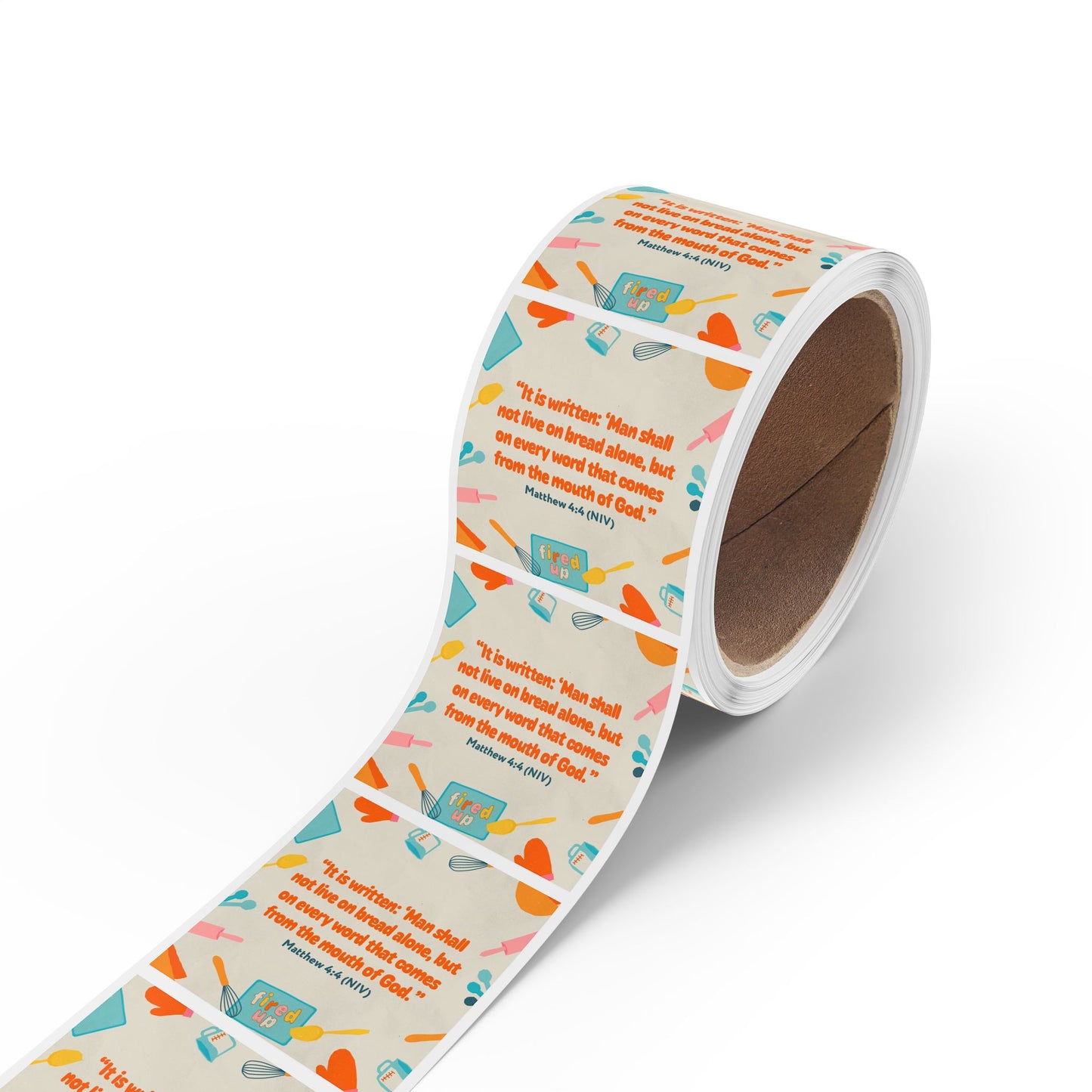 Memory Verse Sticker Roll | V8 | Fired Up Preschool