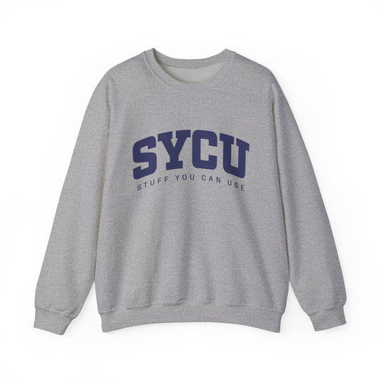 Navy College | SYCU | Crewneck