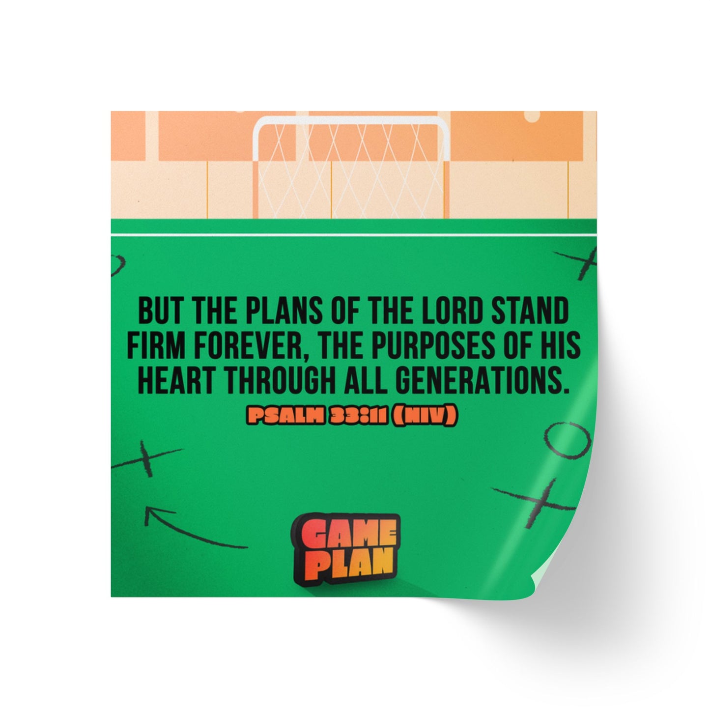 Memory Verse Sticker Roll | V8 | Game Plan