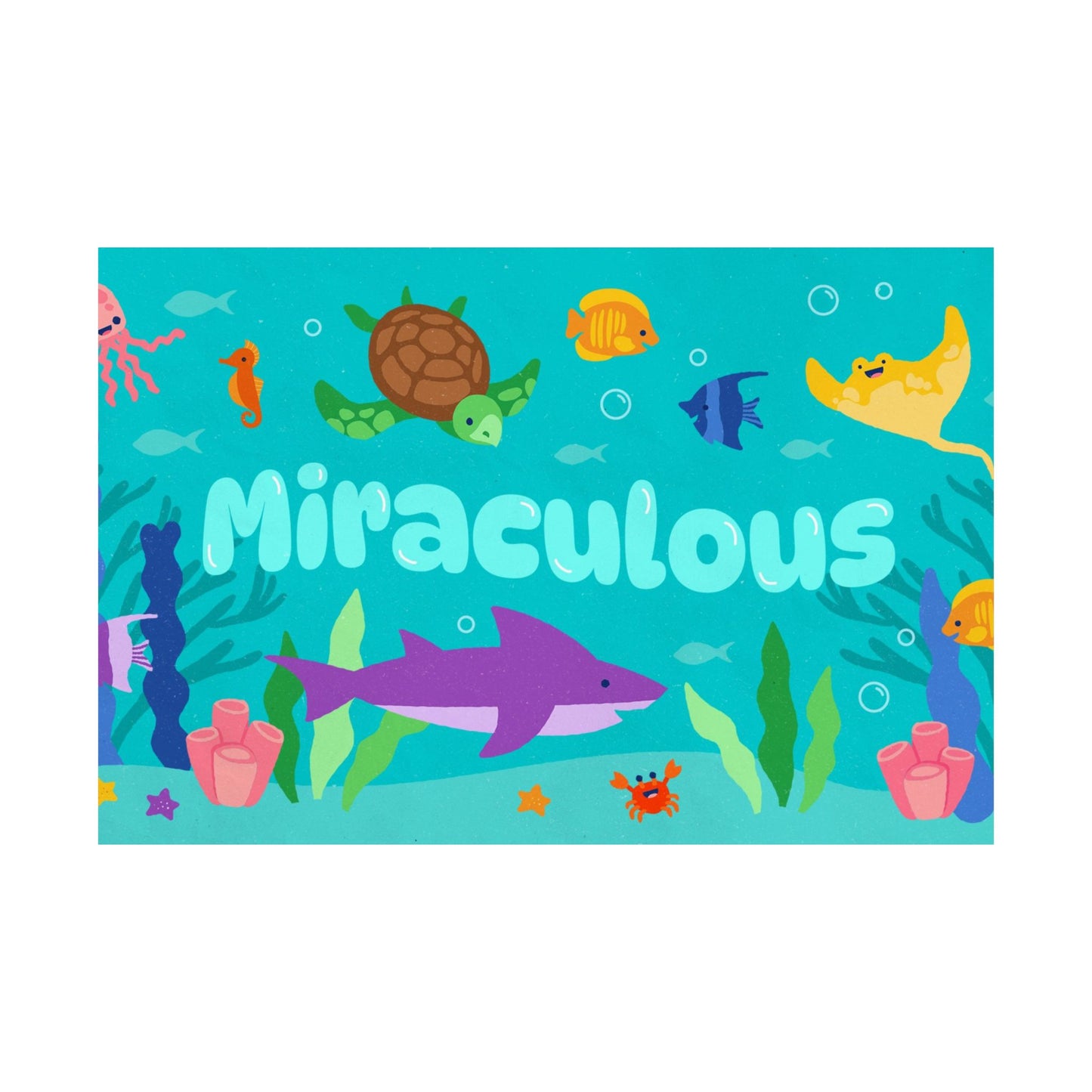 Poster | V8 | Miraculous Preschool Series Graphic | Horizontal