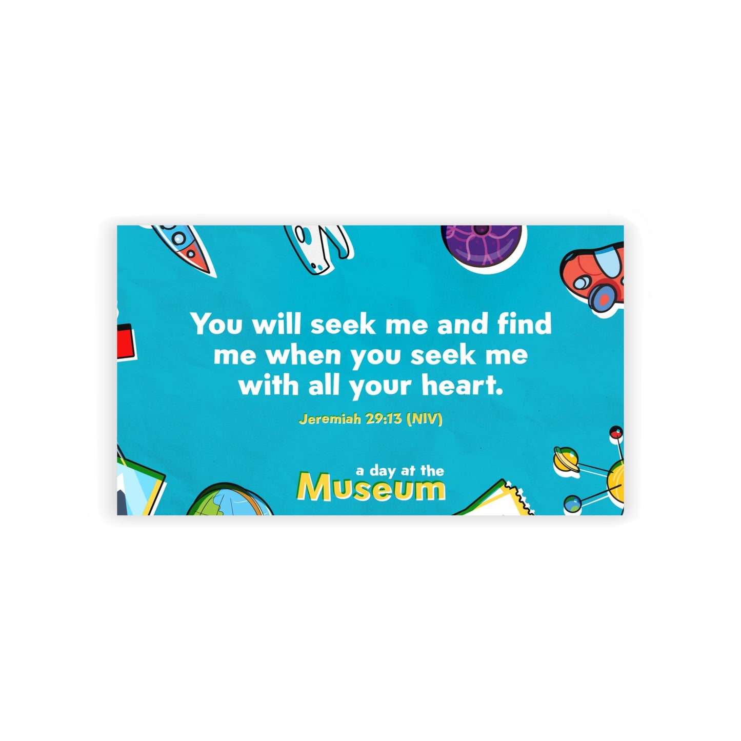 Memory Verse Cards | V5 | A Day At The Museum Preschool