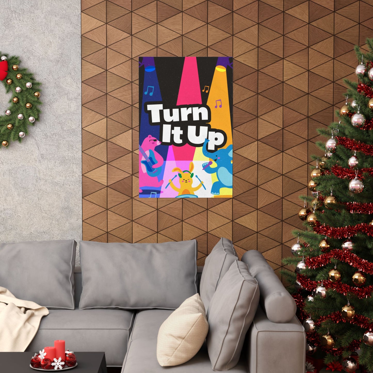 Poster | V7 | Turn It Up Preschool Series Graphic | Vertical