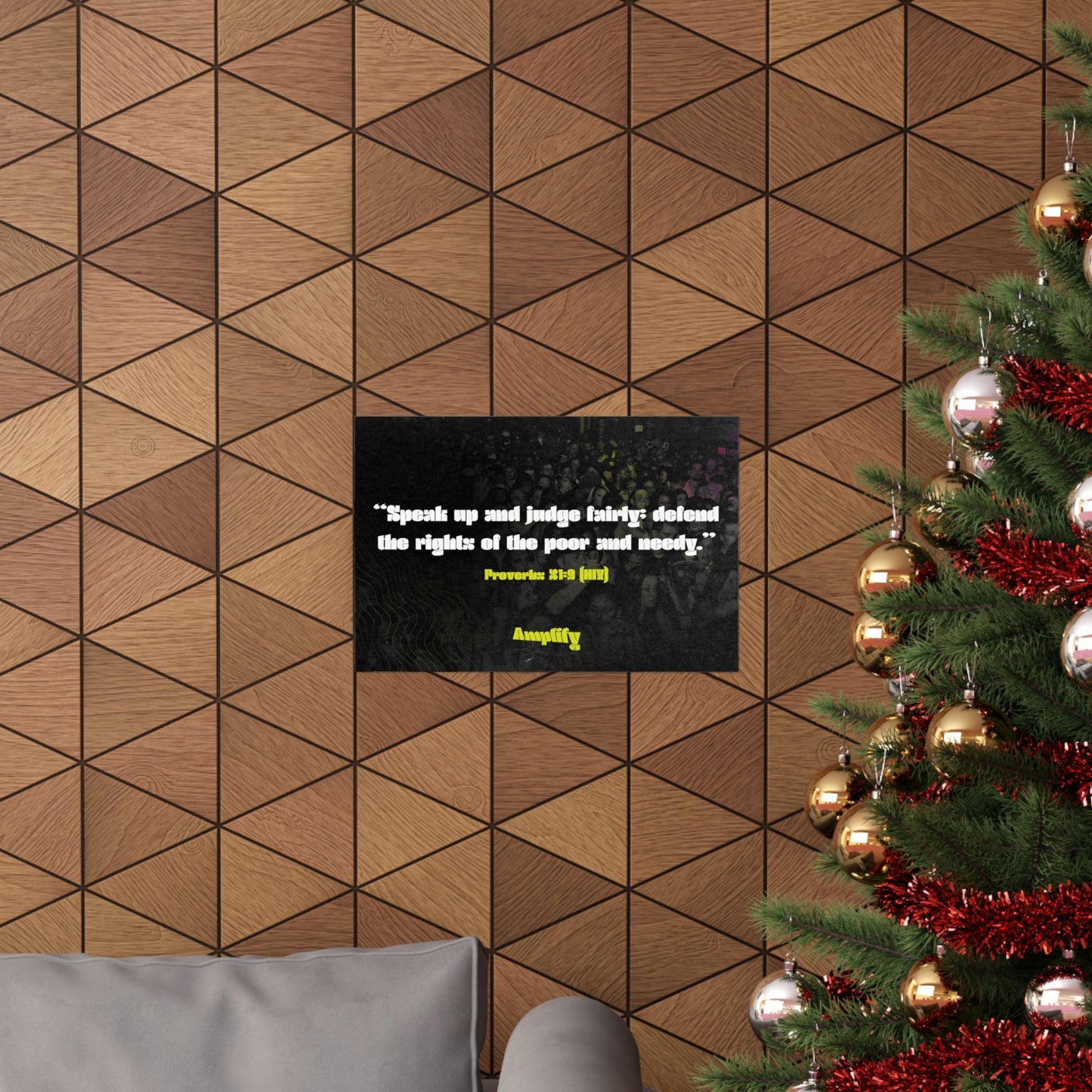 Poster I Amplify Memory Verse Graphic I Horizontal