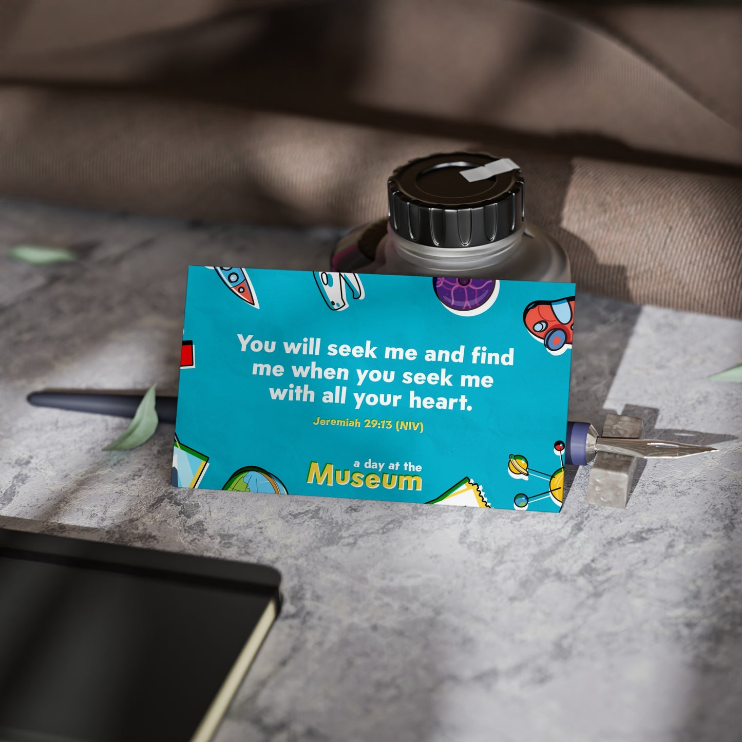 Memory Verse Cards | V5 | A Day At The Museum Preschool