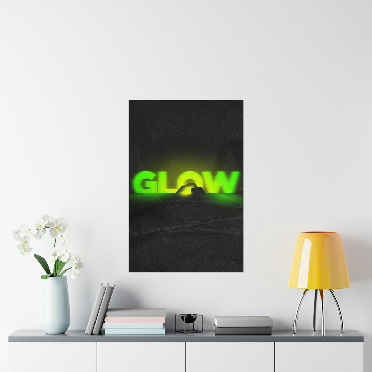 Poster | V7 | Glow Series Graphic | Vertical