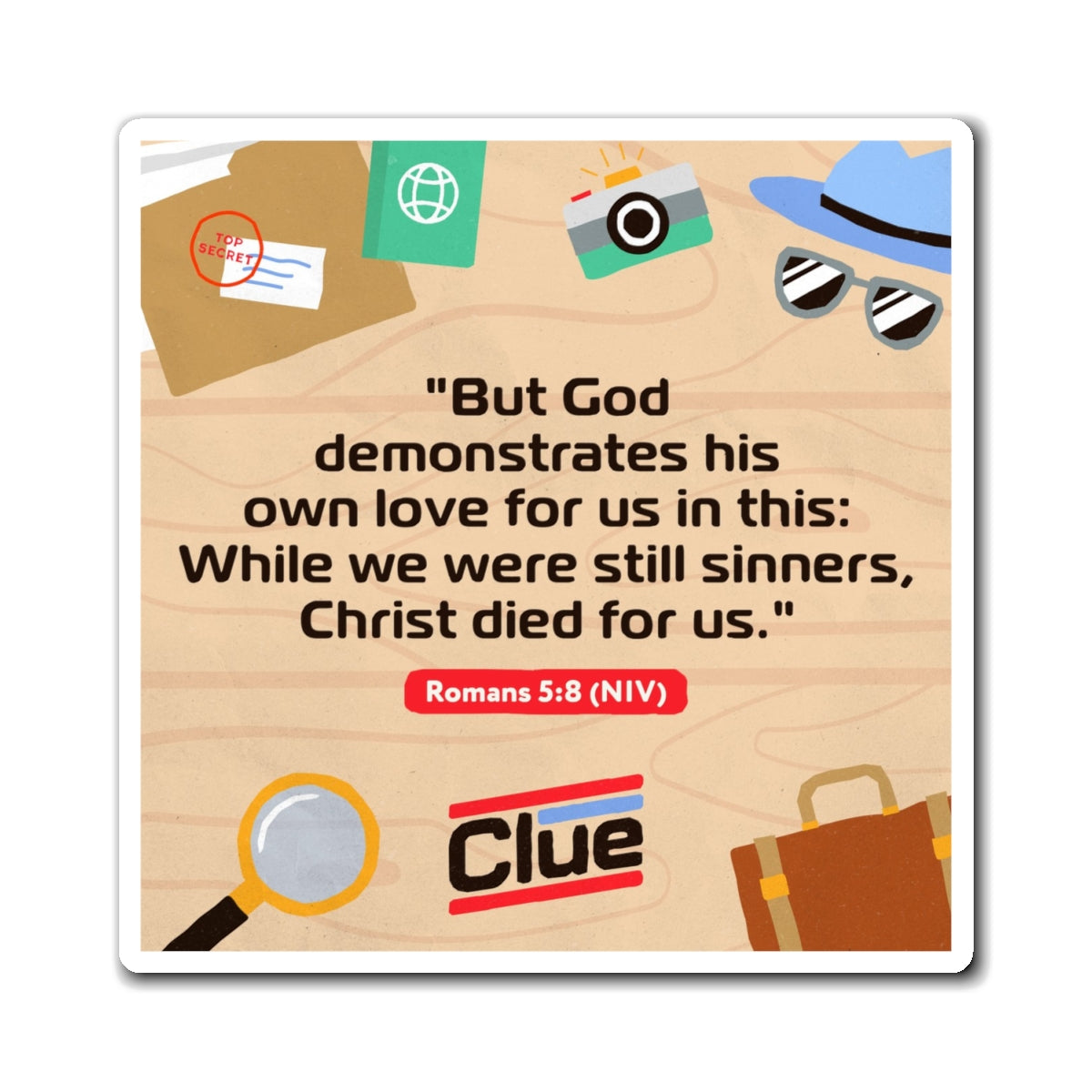Memory Verse Magnet | V9 | Clue Preschool