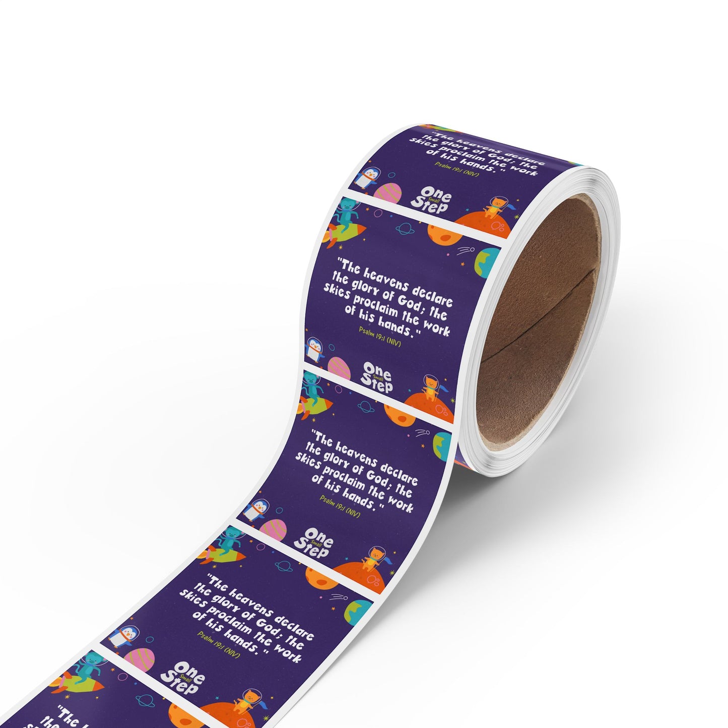 Memory Verse Sticker Roll | V7 | One Small Step Preschool