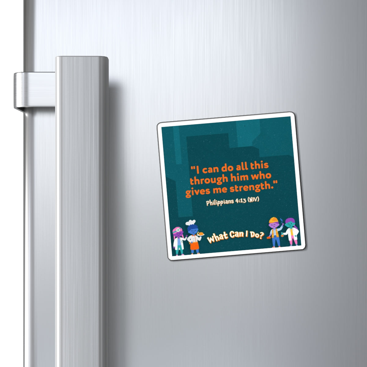 Memory Verse Magnet | V7 | What Can I Do Preschool