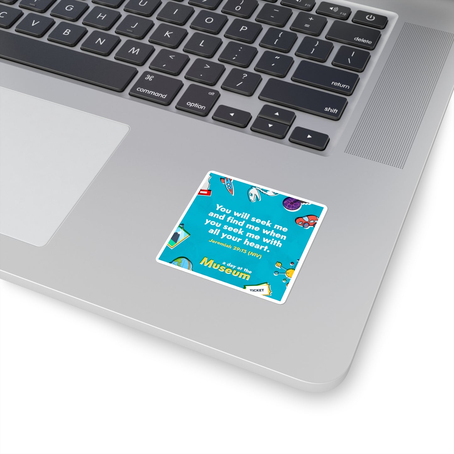 Memory Verse Sticker | V5 | A Day At The Museum Preschool