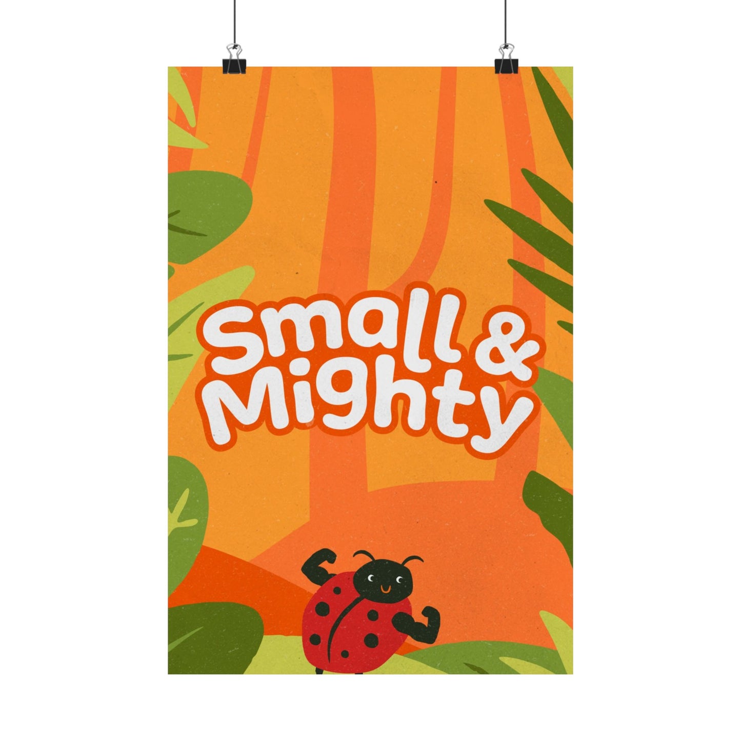 Poster | Small & Mighty Preschool Series Graphic | Vertical