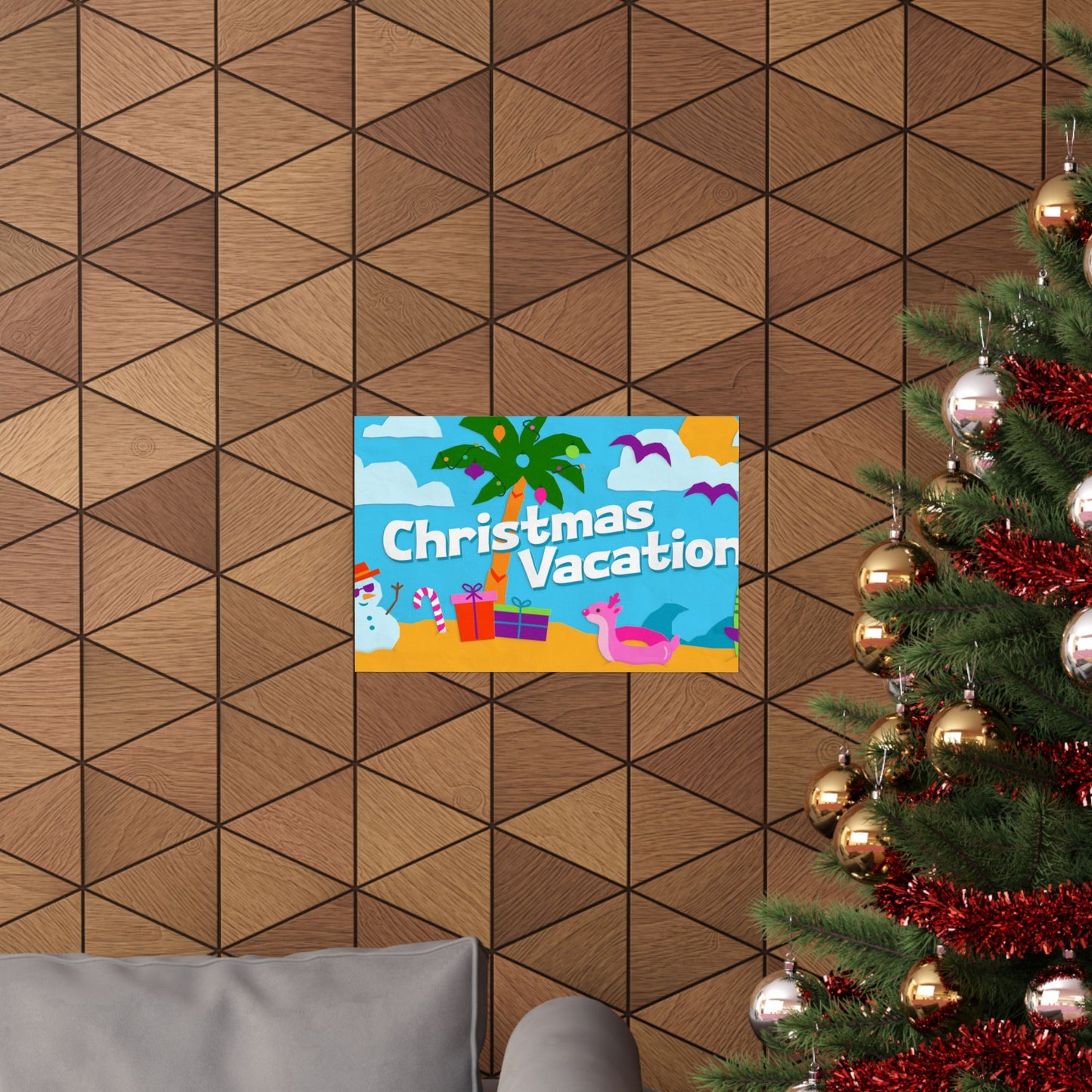 Poster | V7 | Christmas Vacation Preschool Series Graphic | Horizontal