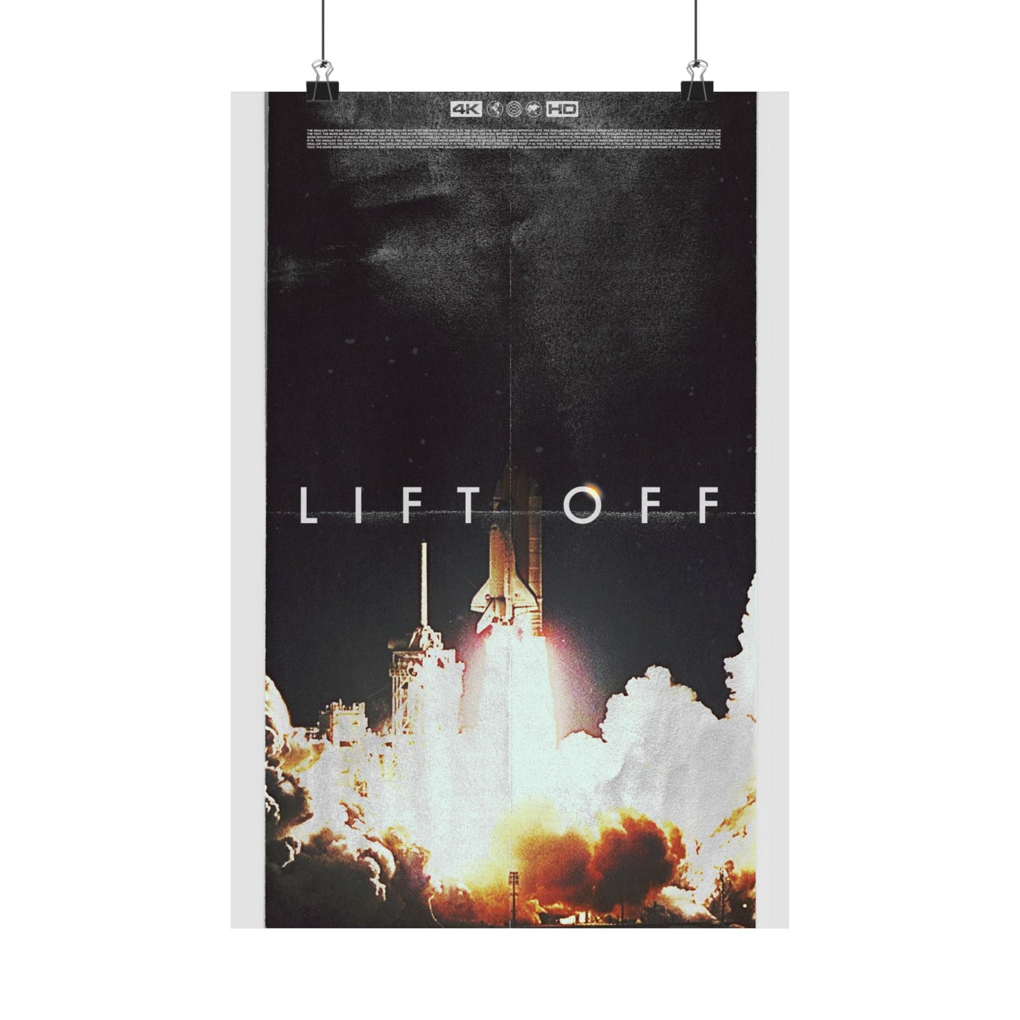 Poster | Lift Off Series Graphic | Vertical