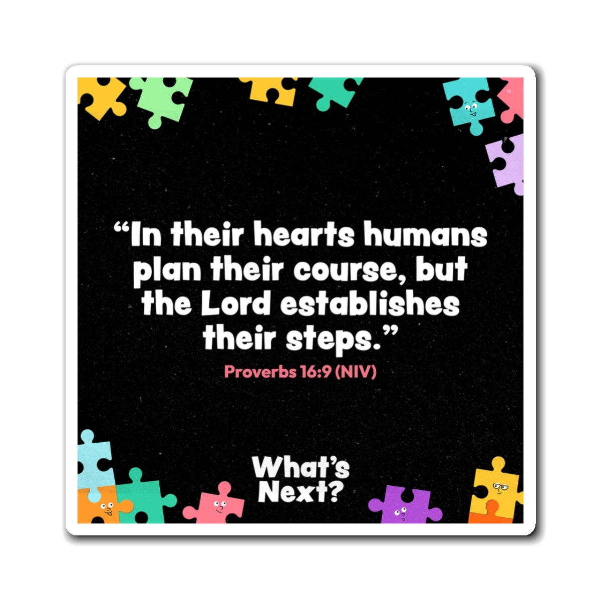 Memory Verse Magnet | V8 | What's Next Preschool