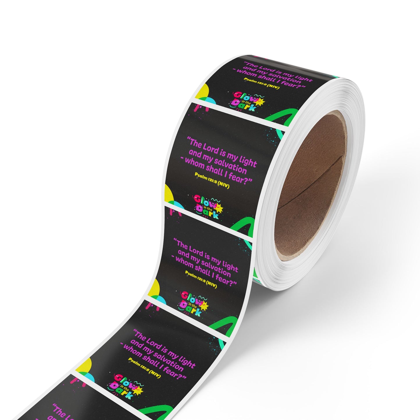 Memory Verse Sticker Roll | V7 | Glow in the Dark Preschool
