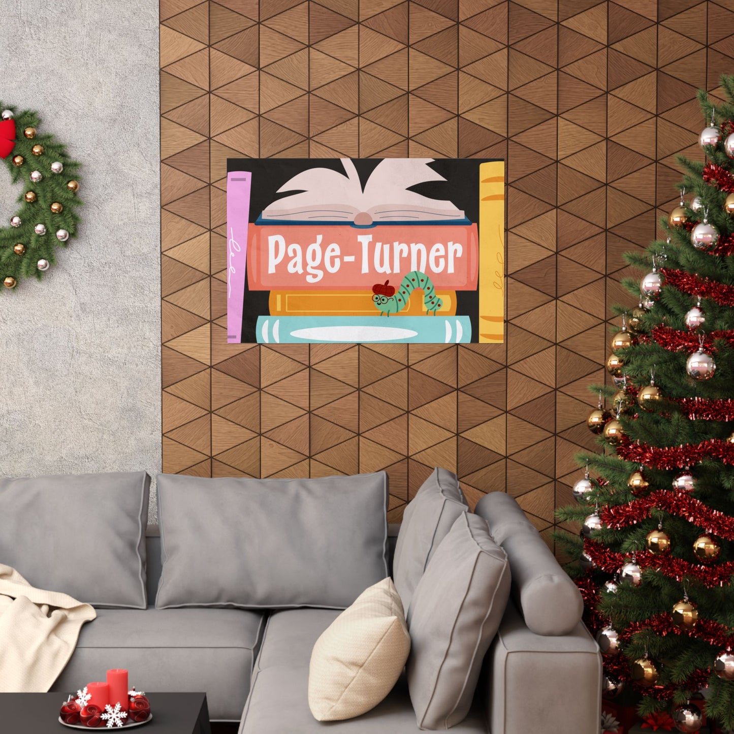 Poster I V5 I Page-Turner Preschool Series Graphic I Horizontal