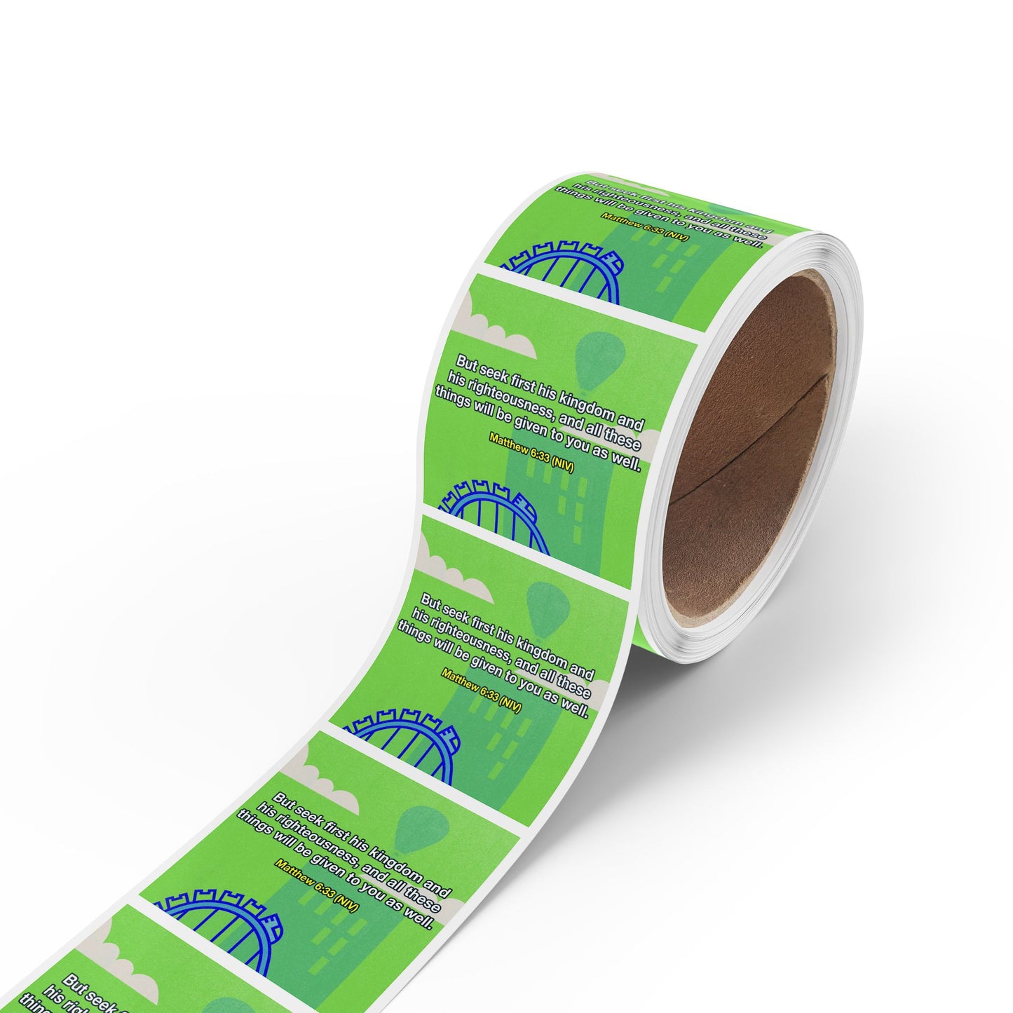 Memory Verse Sticker Roll | V6 | Measure Up Preschool