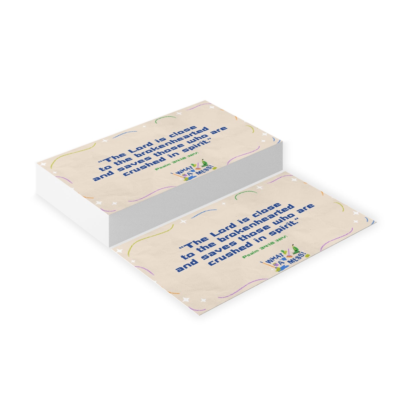 Memory Verse Cards | What A Mess Preschool
