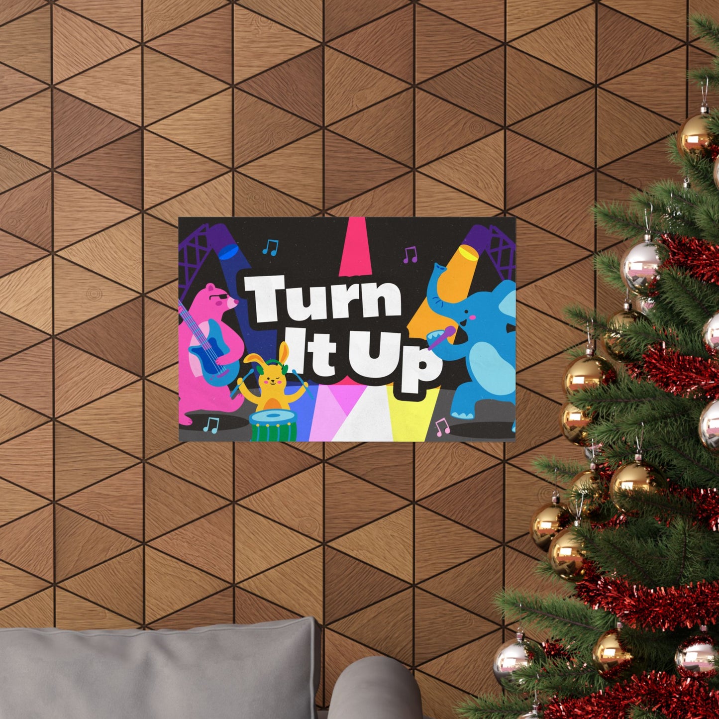 Poster | V7 | Turn It Up Preschool Series Graphic | Horizontal